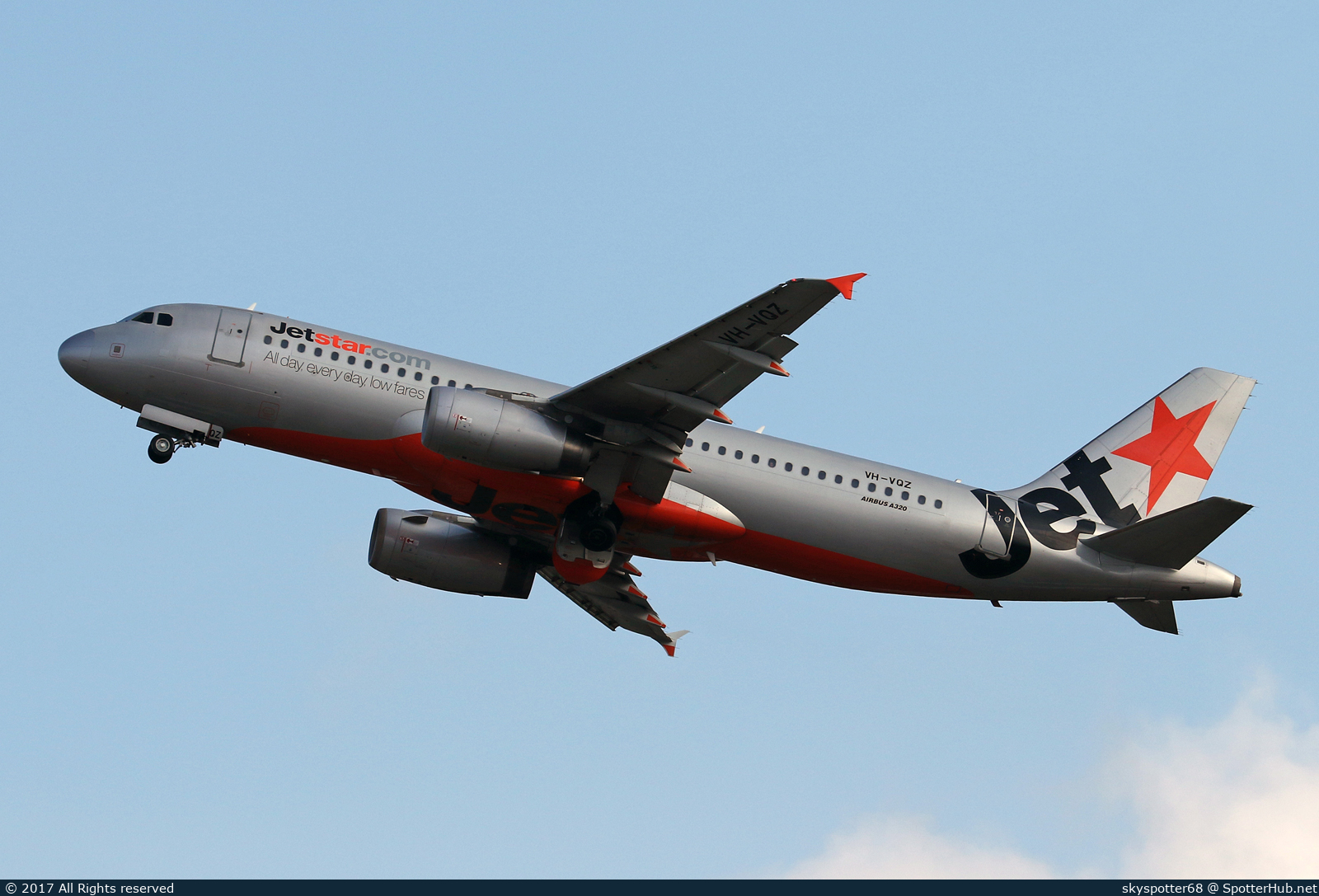 Photo of VH-VQZ - Airbus A320-232 operated by Jetstar Airways