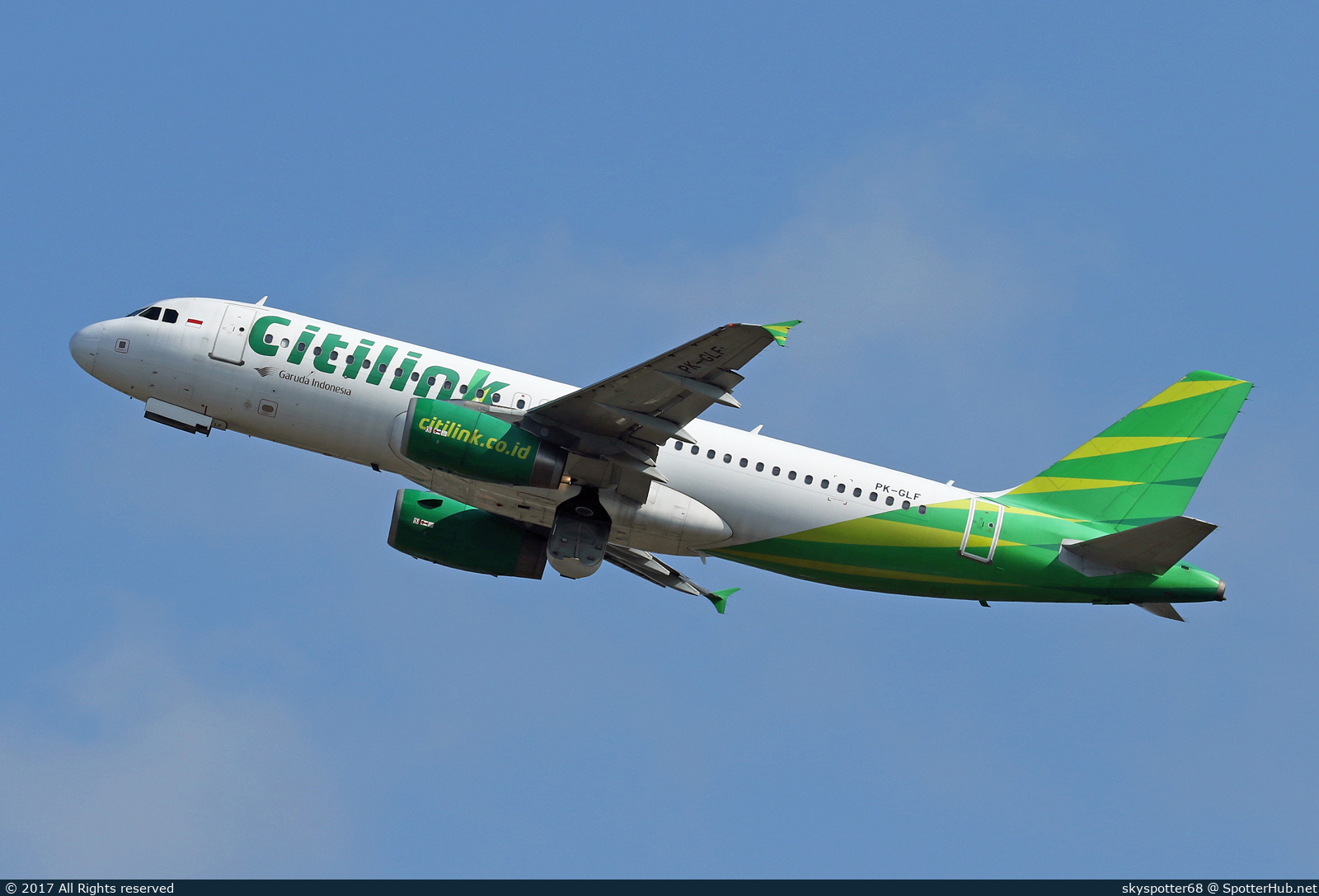 Photo of PK-GLF - Airbus A320-232 operated by Citilink