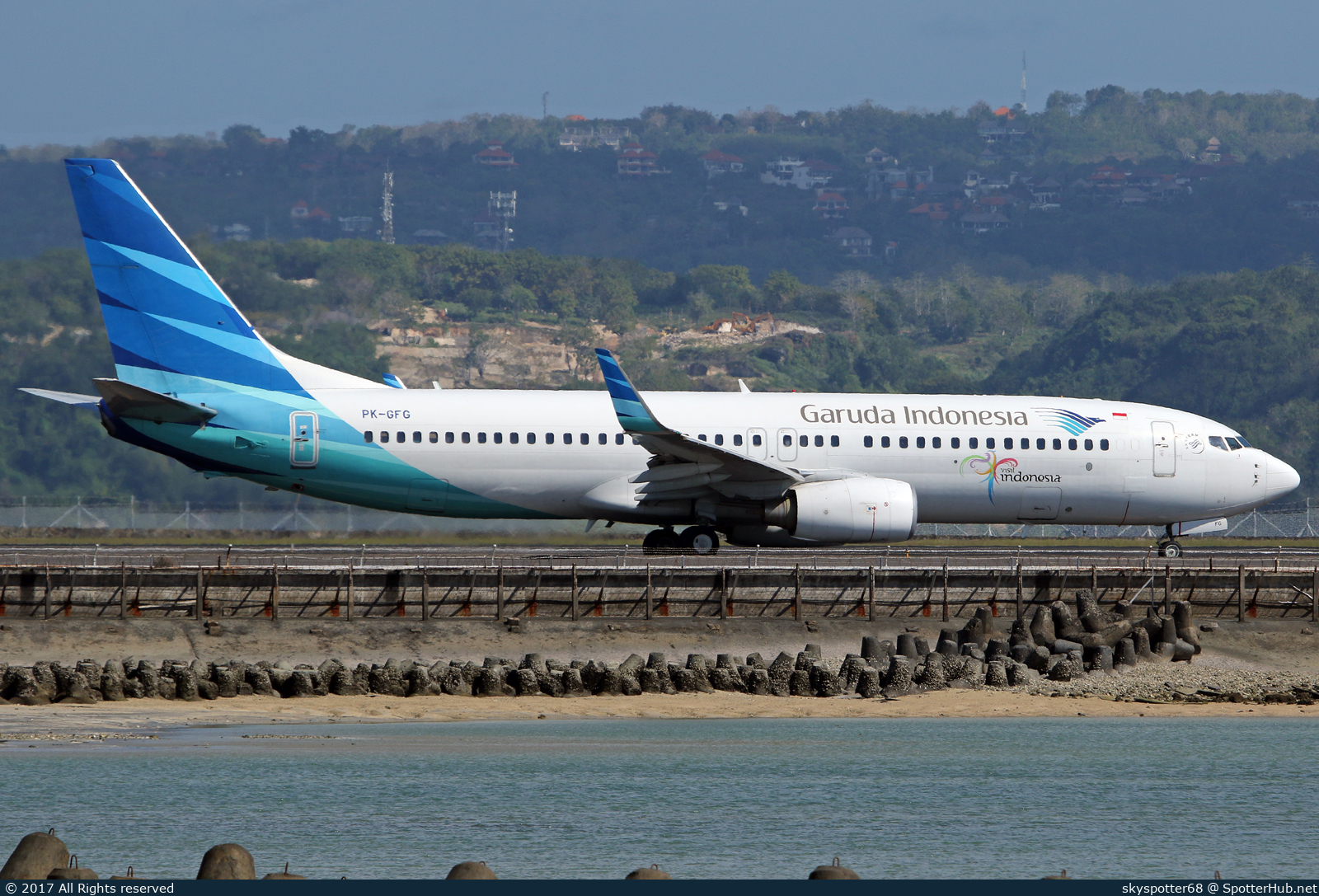 Photo of PK-GFG - Boeing 737-8BK operated by Garuda Indonesia