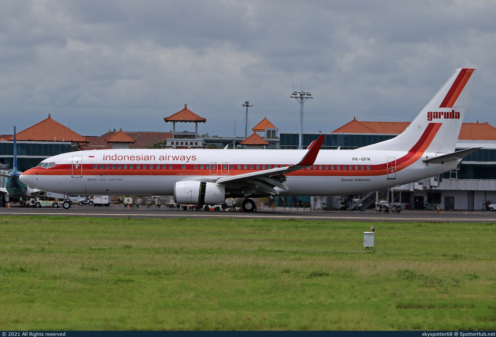 Photo of PK-GFN - Boeing 737-86N operated by Garuda Indonesia