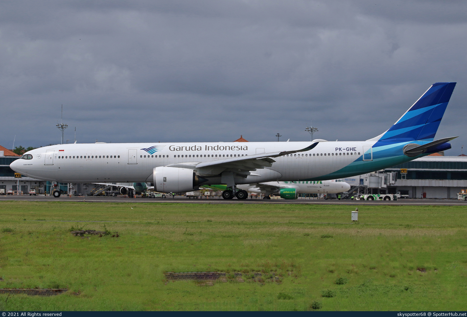 Photo of PK-GHE - Airbus A330-941 operated by Garuda Indonesia