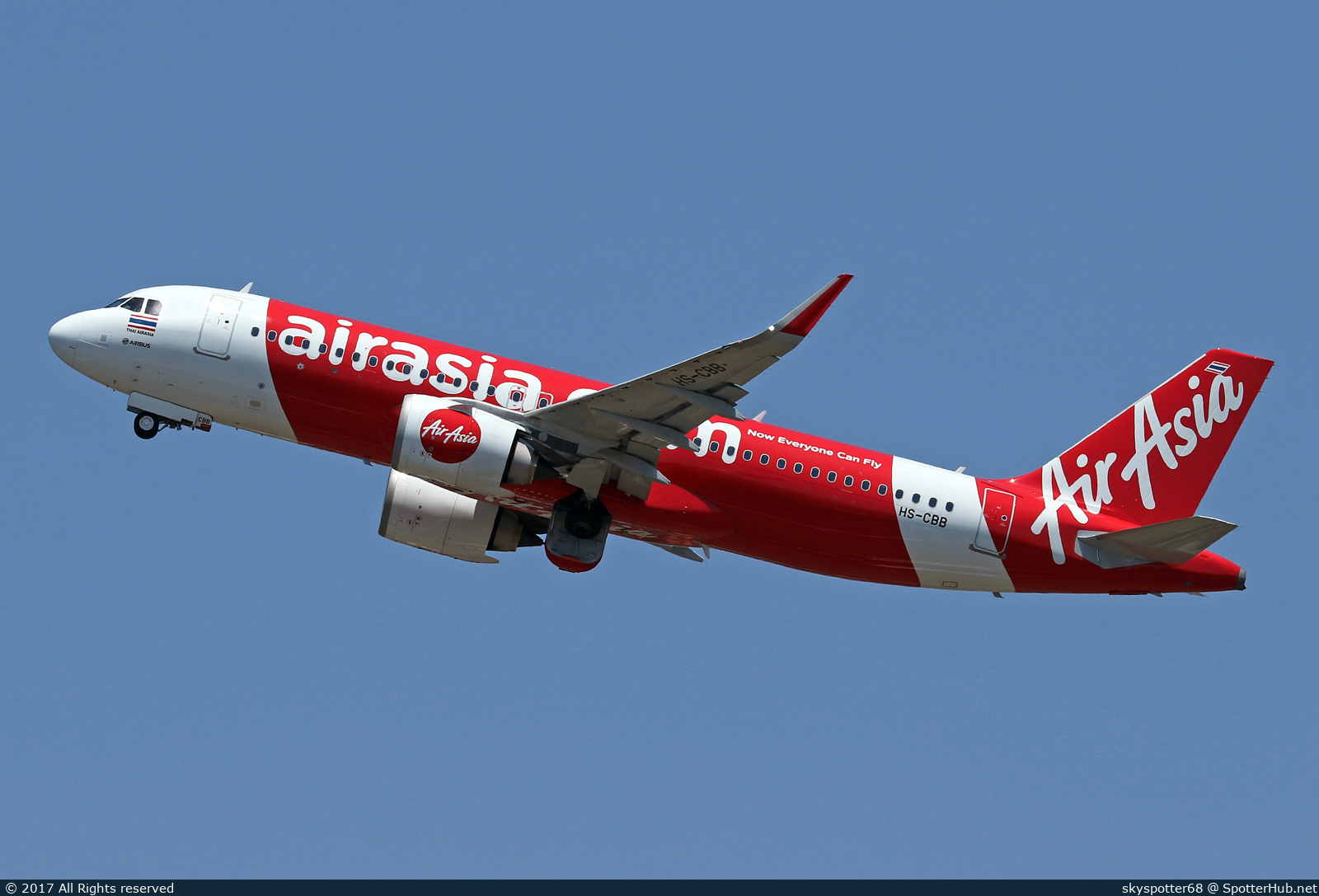 Photo of HS-CBB - Airbus A320-251N operated by Thai AirAsia