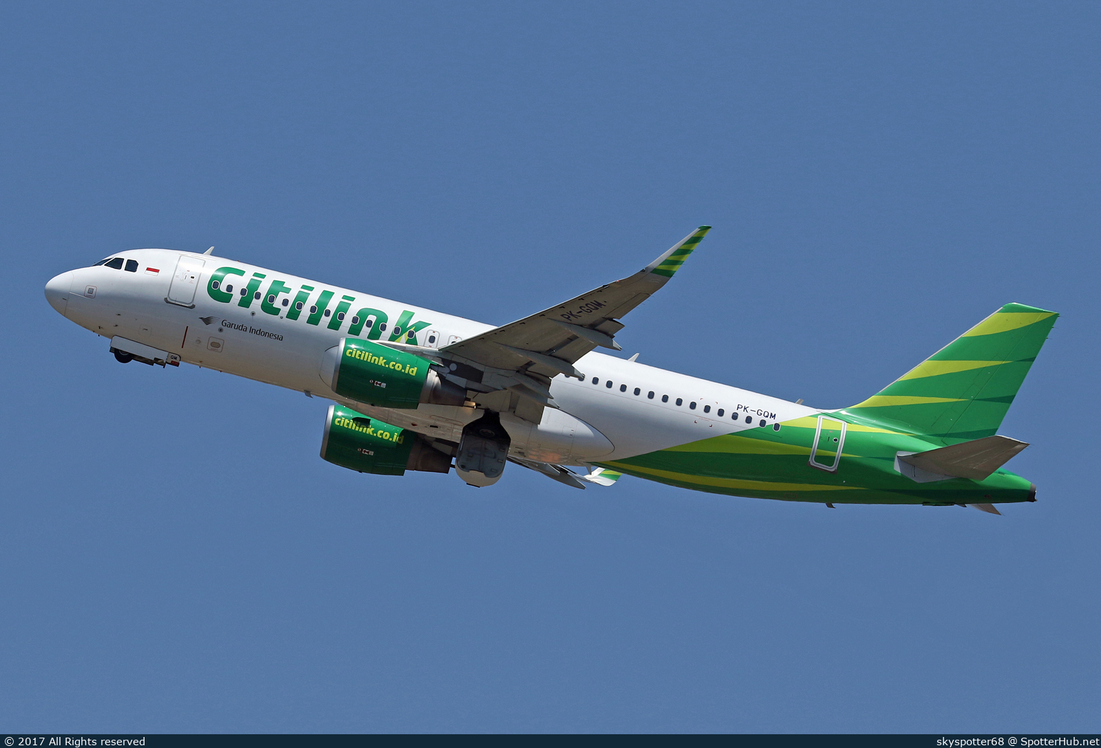 Photo of PK-GQM - Airbus A320-214 operated by Citilink