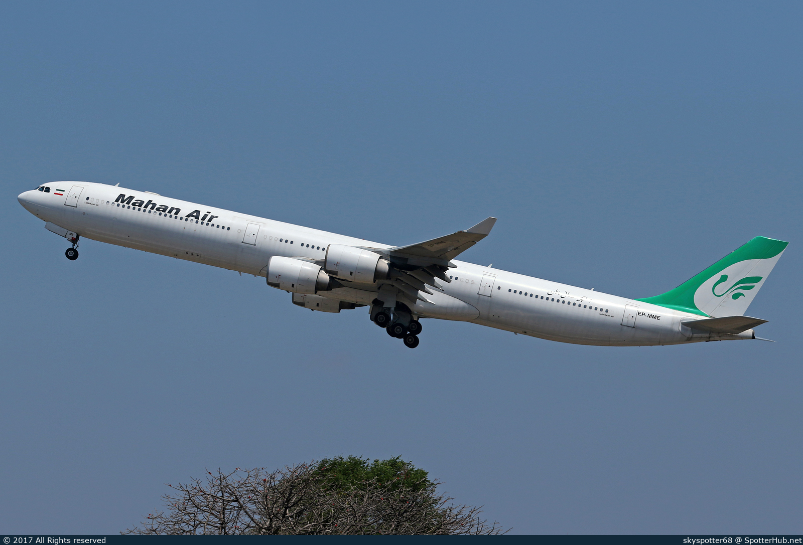 Photo of EP-MME - Airbus A340-642 operated by Mahan Air