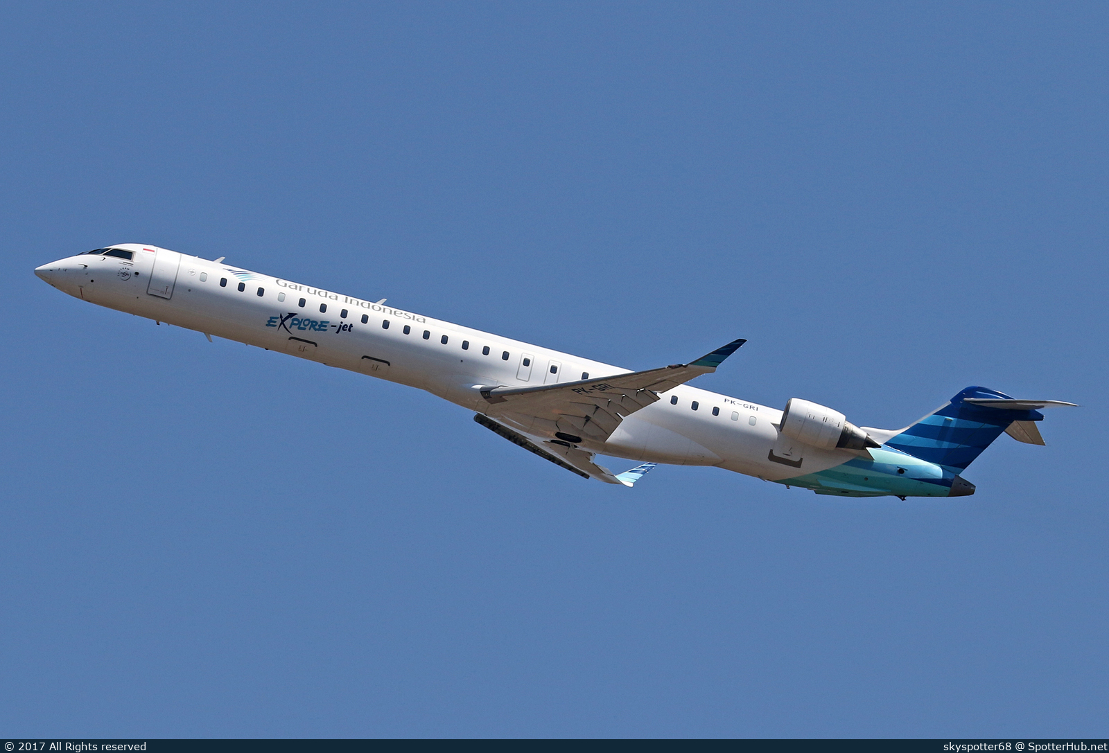 Photo of PK-GRI - Bombardier CRJ-1000ER operated by Garuda Indonesia