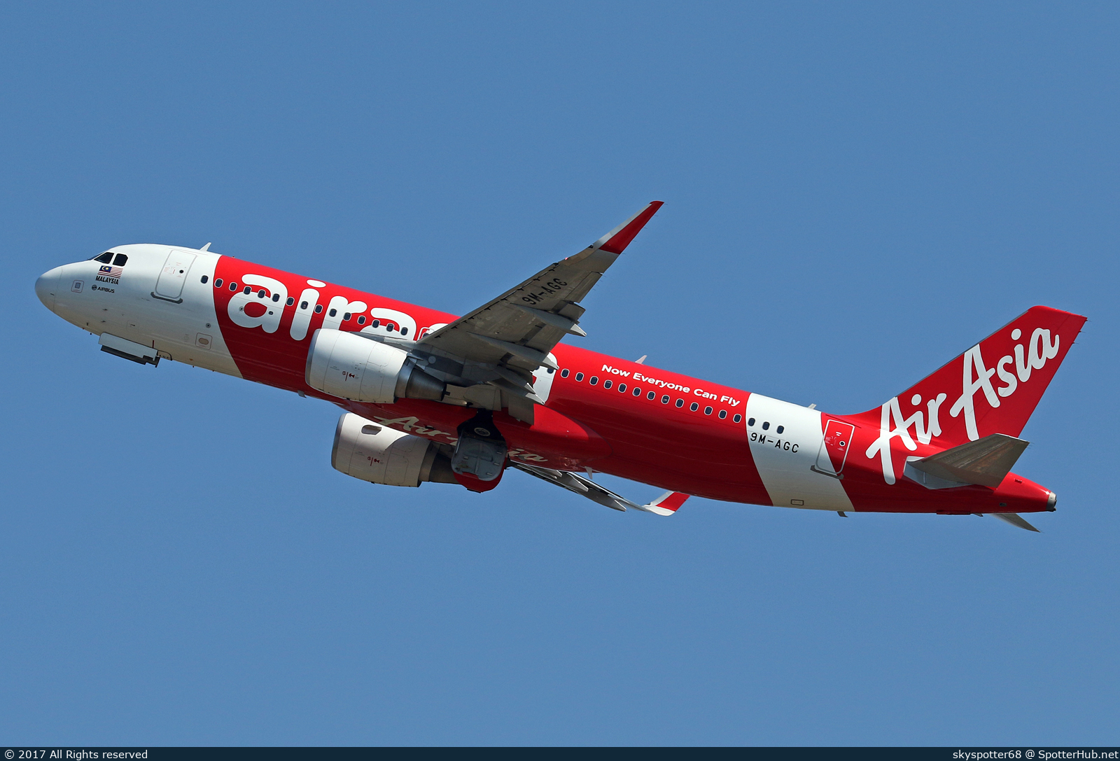 Photo of 9M-AGC - Airbus A320-216 operated by AirAsia