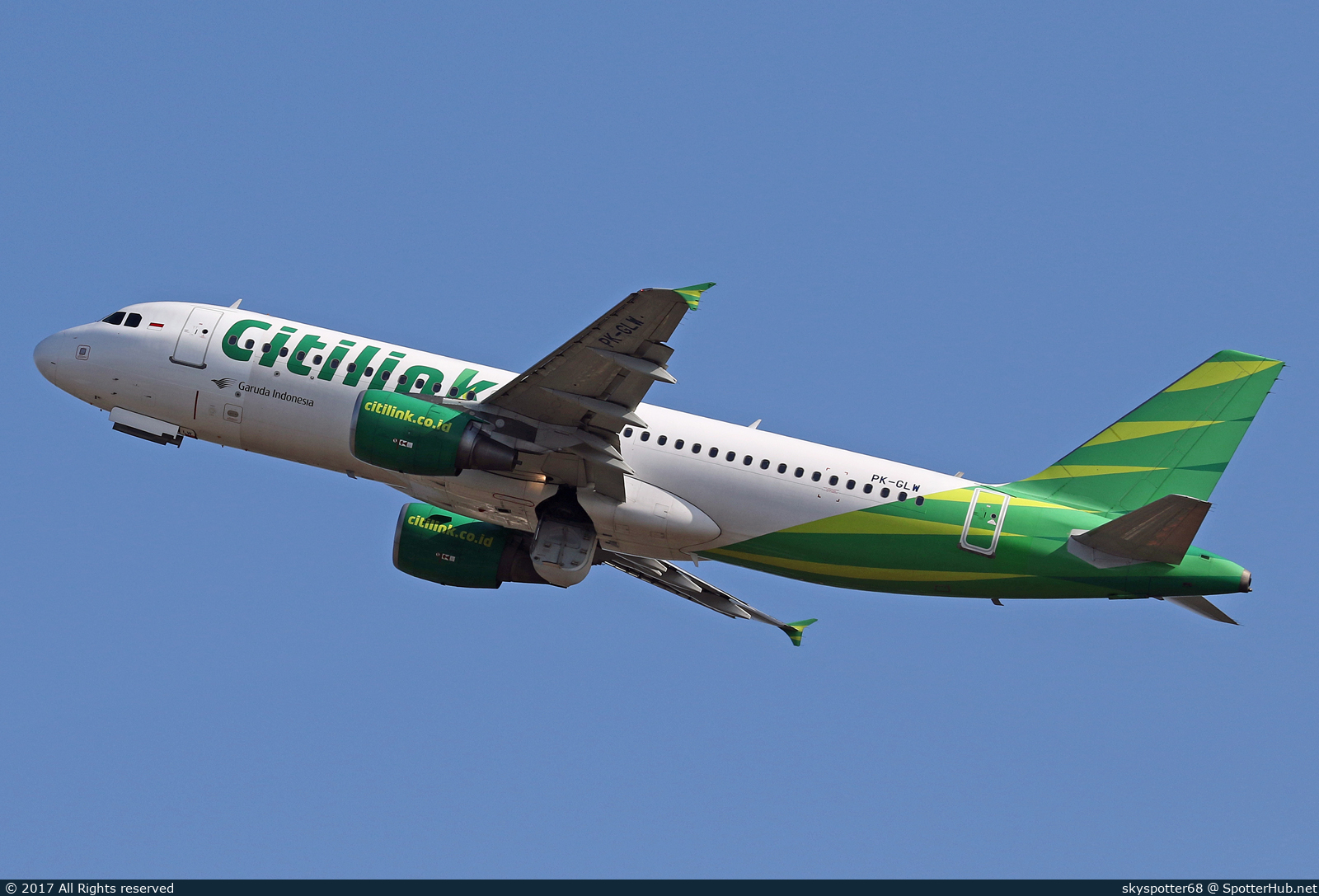 Photo of PK-GLW - Airbus A320-214 operated by Citilink