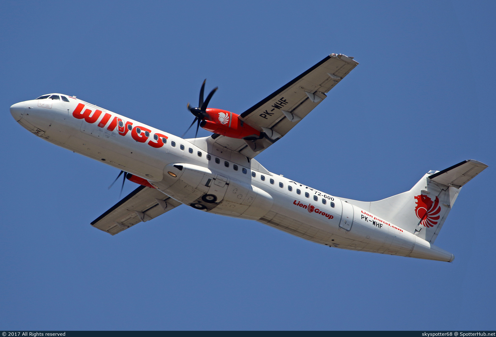 Photo of PK-WHF - ATR 72-600 operated by Wings Air