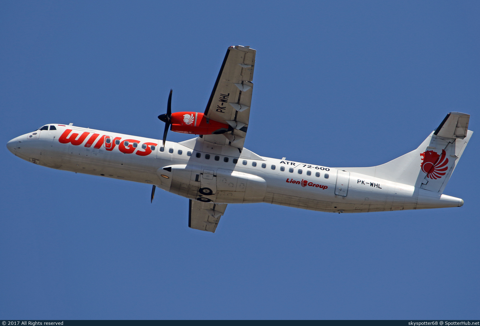 Photo of PK-WHL - ATR 72-600 operated by Wings Air