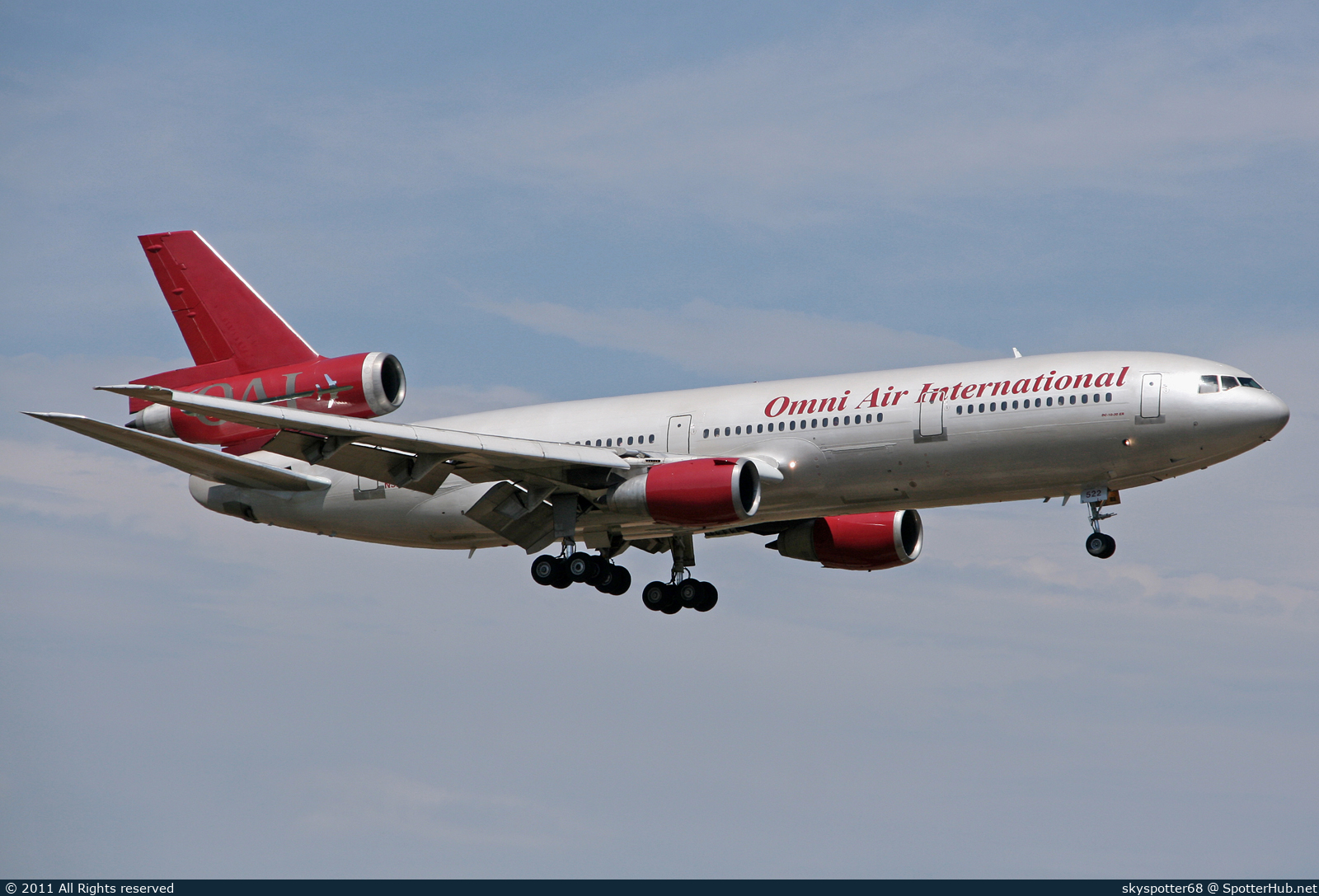 Photo of N522AX - McDonnell Douglas DC-10-30 operated by Omni Air International
