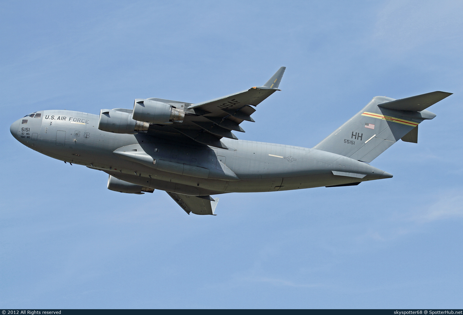 Photo of 05-5151 - Boeing C-17A Globemaster III operated by US Air Force