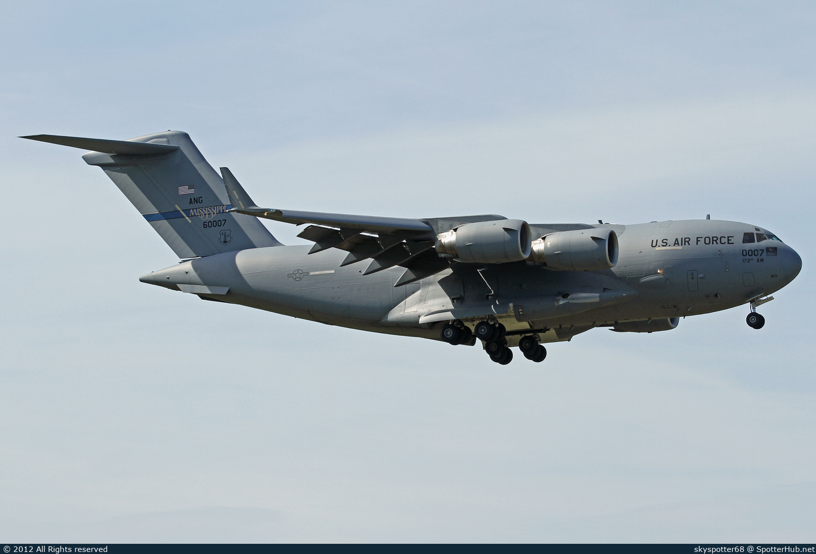 Photo of 96-0007 - Boeing C-17A Globemaster III operated by US Air Force