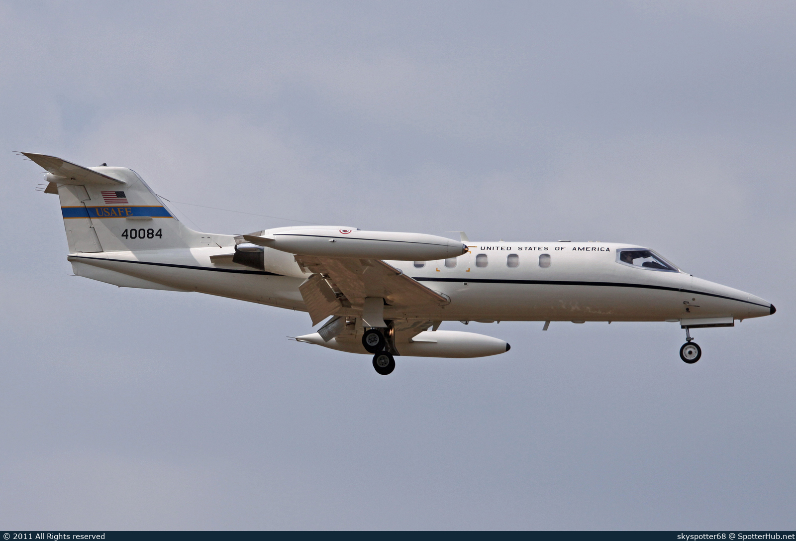 Photo of 84-0084 - Bombardier Learjet C-21A operated by US Air Force