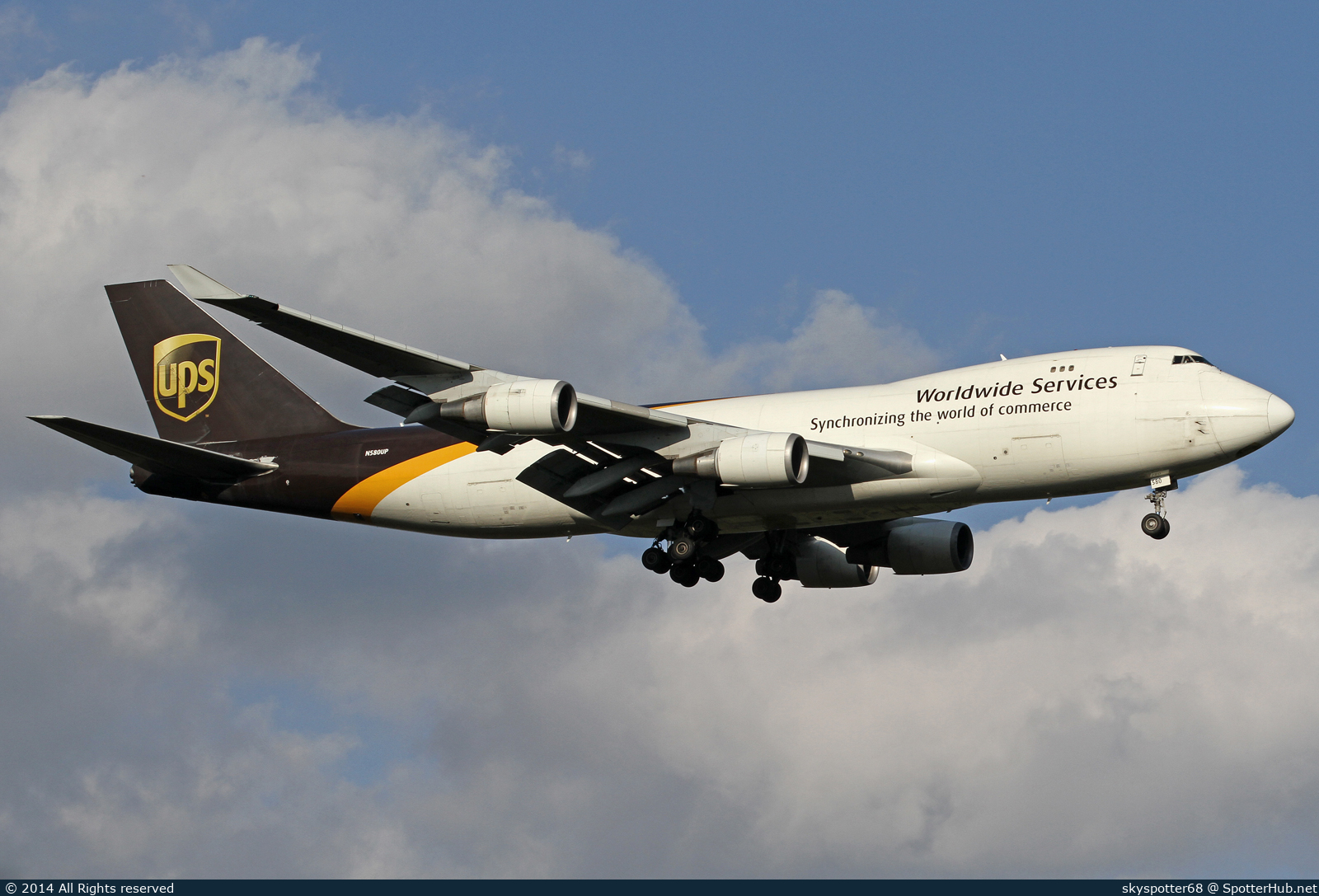 Photo of N580UP - Boeing 747-428F operated by UPS United Parcel Service