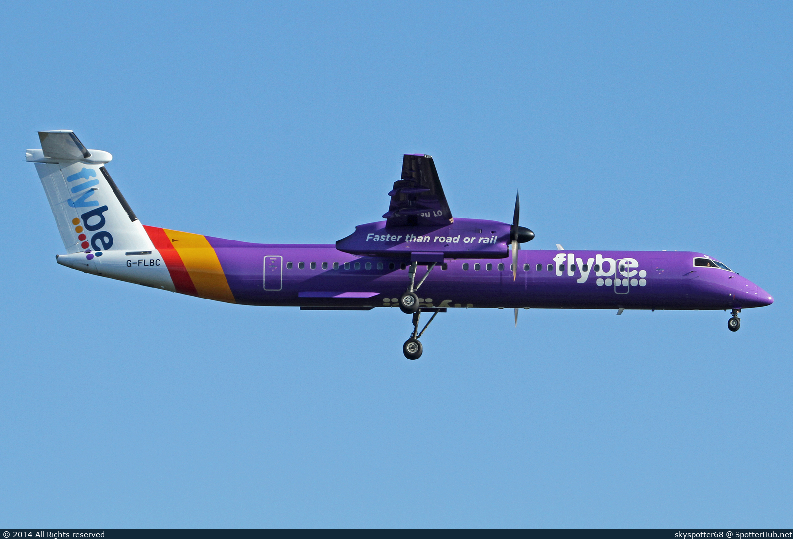 Photo of G-FLBC - Bombardier DHC-8-402 Dash 8 Q400 operated by flybe