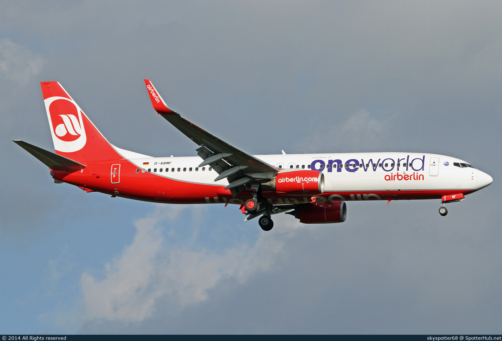 Photo of D-ABMF - Boeing 737-86J operated by Air Berlin