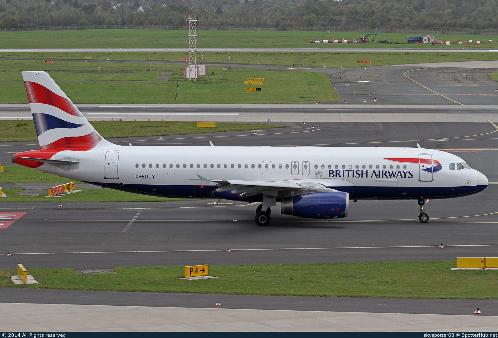 Photo of G-EUUY - Airbus A320-232 operated by British Airways