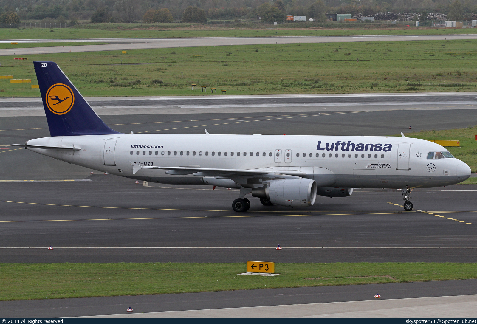 Photo of D-AIZD - Airbus A320-214 operated by Lufthansa