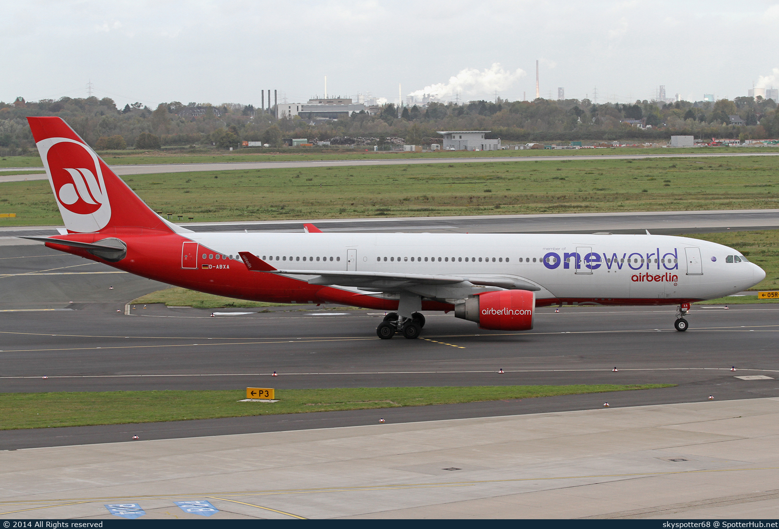 Photo of D-ABXA - Airbus A330-223 operated by Air Berlin