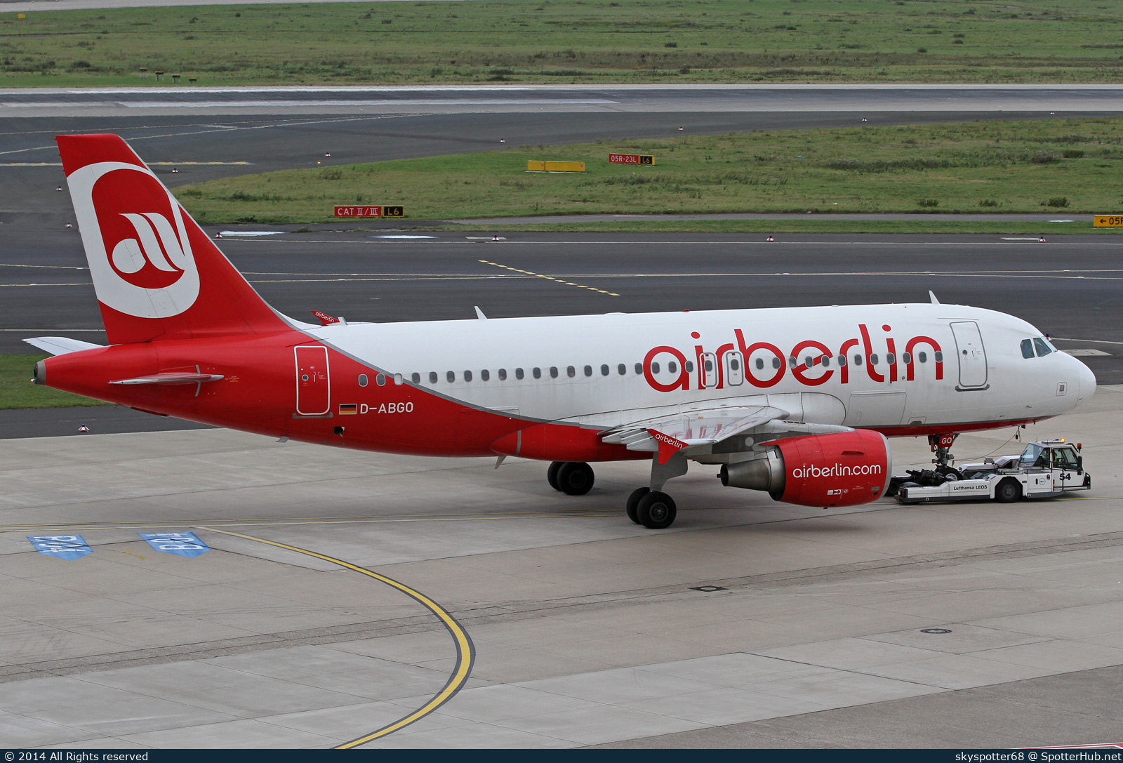 Photo of D-ABGO - Airbus A319-112 operated by Air Berlin