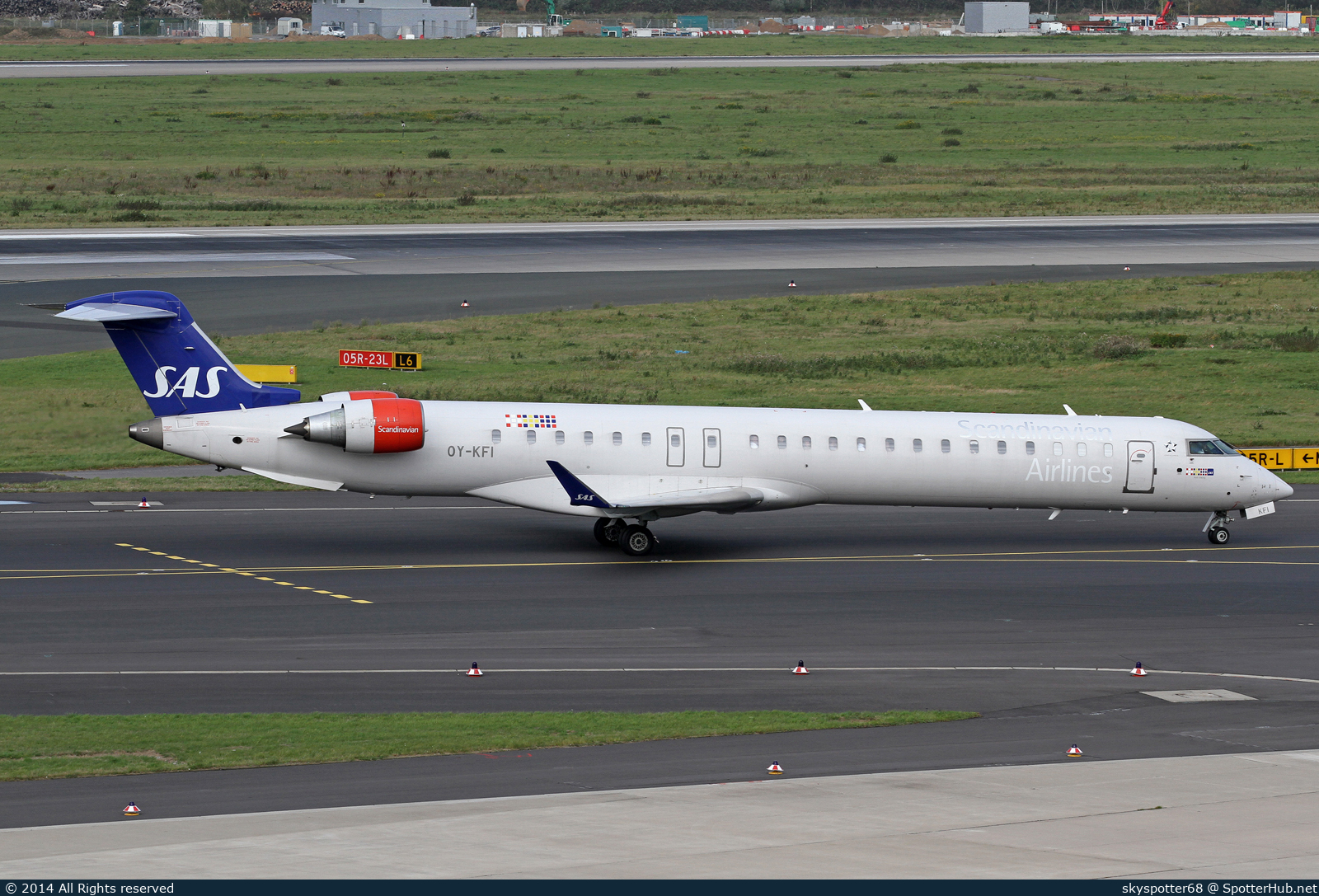 Photo of OY-KFI - Bombardier CRJ-900LR operated by SAS Scandinavian Airlines (opb Cimber)