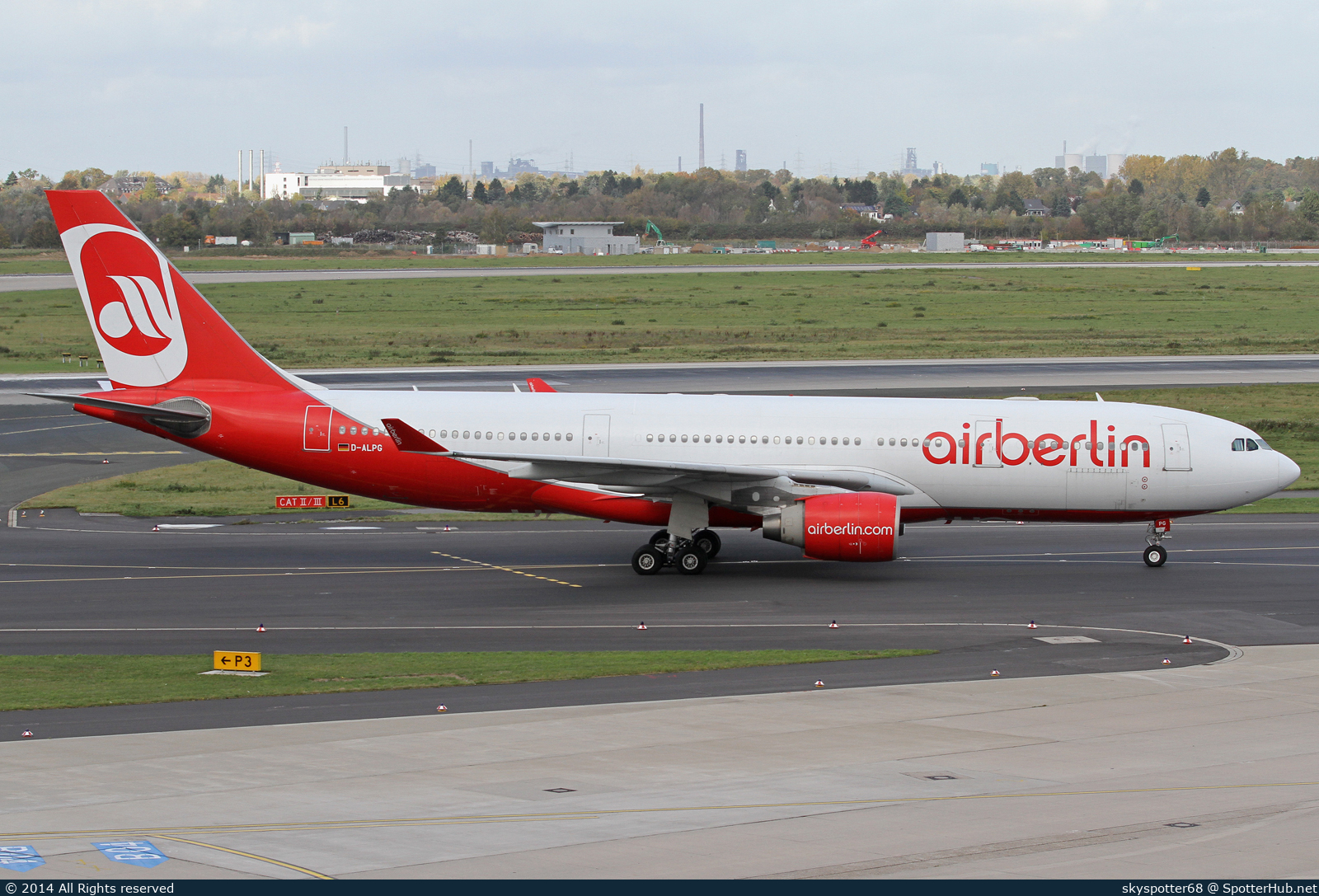 Photo of D-ALPG - Airbus A330-223 operated by Air Berlin
