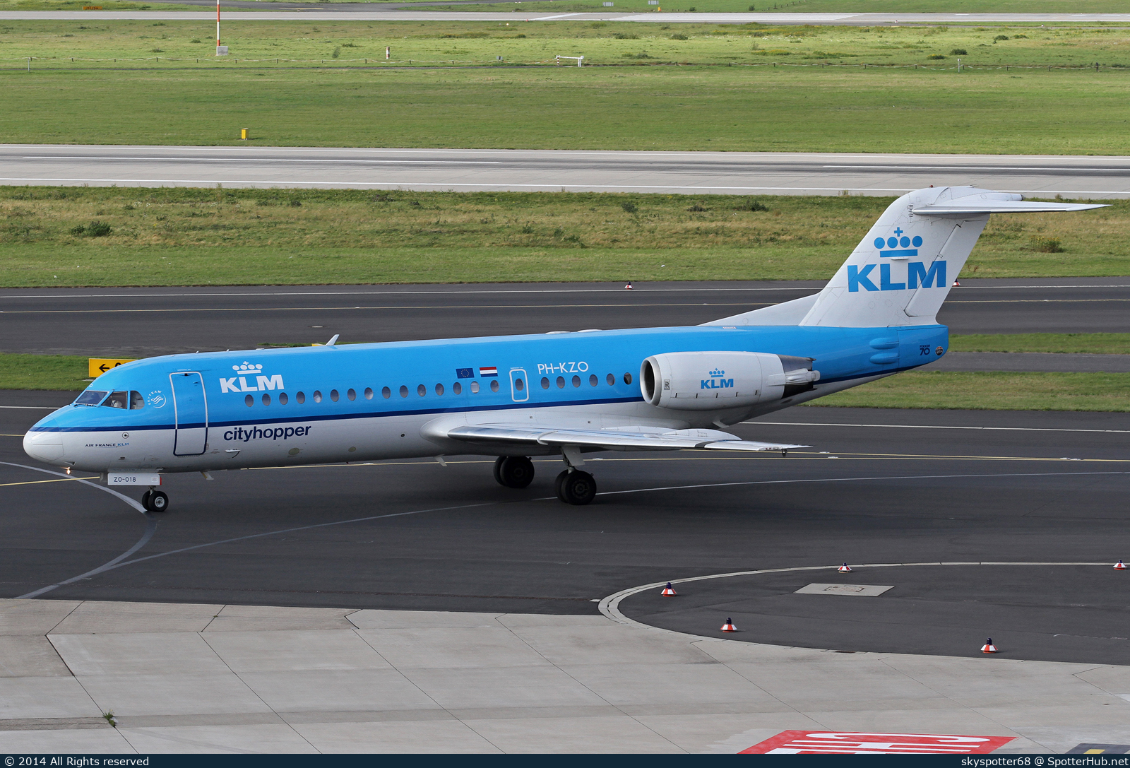 Photo of PH-KZO - Fokker 70 operated by KLM Cityhopper