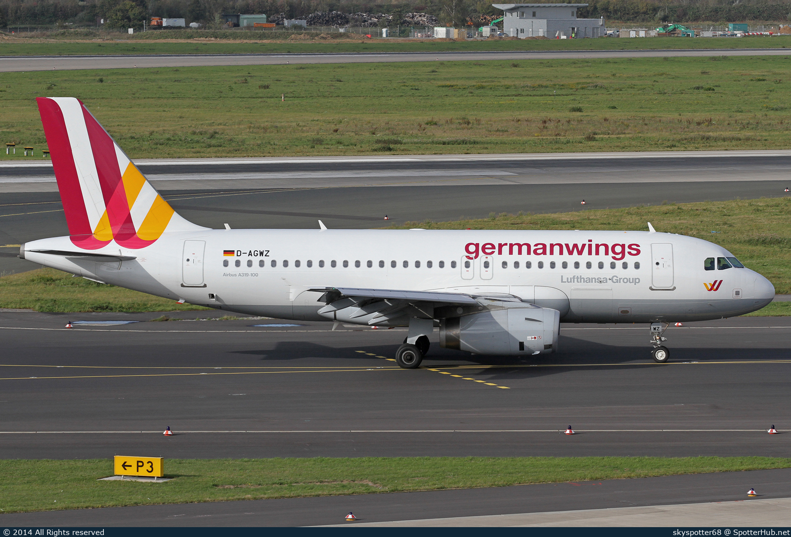 Photo of D-AGWZ - Airbus A319-132 operated by Germanwings