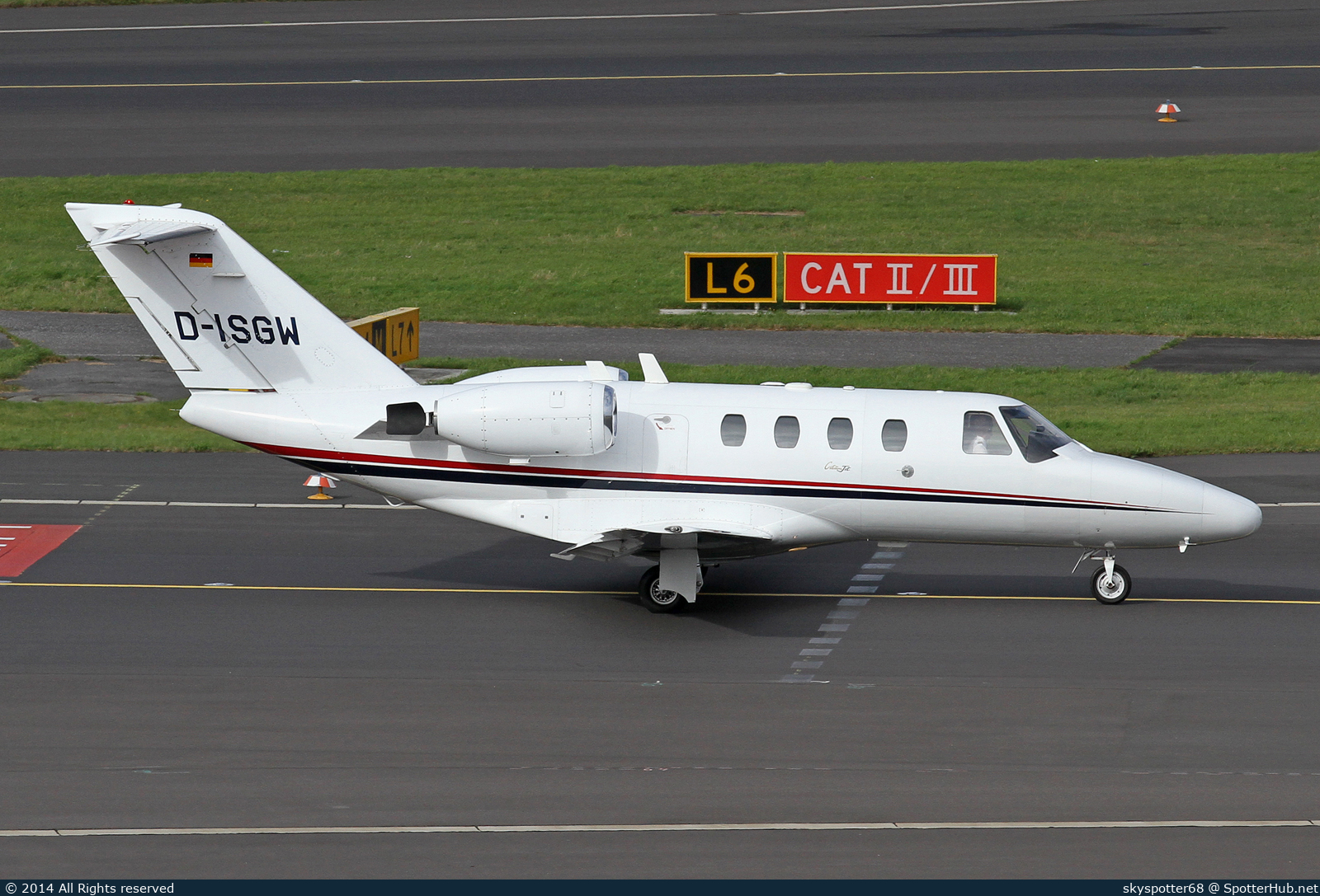 Photo of D-ISGW - Cessna 525 Citation CJ1 operated by Air Hamburg