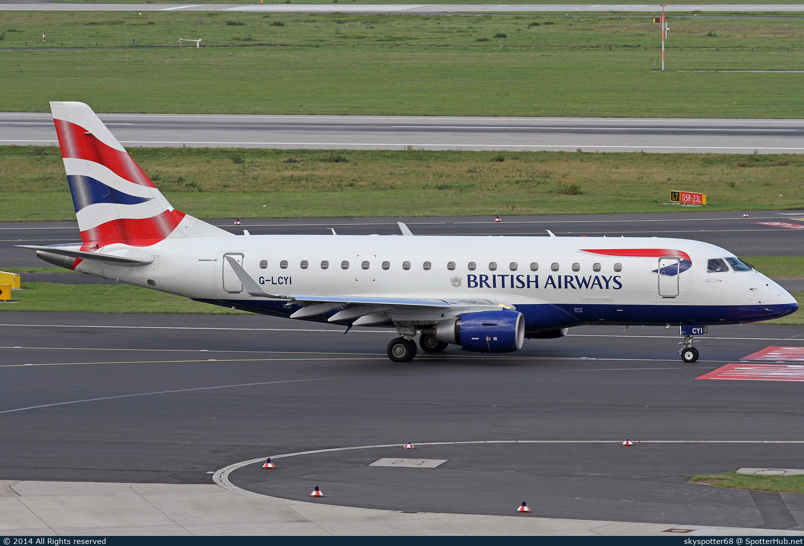 Photo of G-LCYI - Embraer ERJ-170STD operated by BA CityFlyer