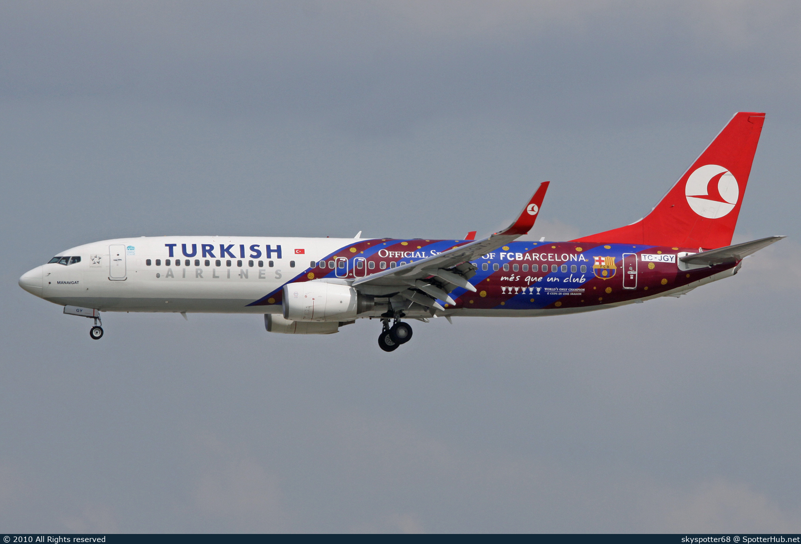 Photo of TC-JGY - Boeing 737-8F2 operated by Turkish Airlines