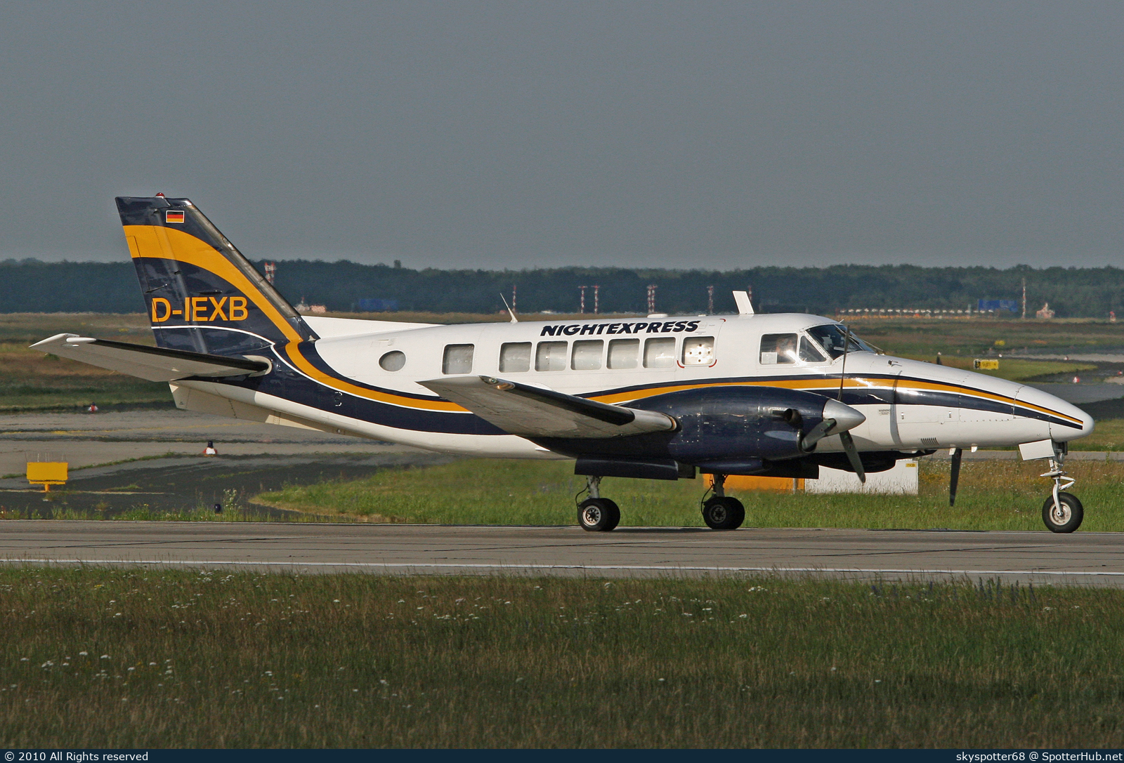Photo of D-IEXB - Beechcraft 99 Airliner operated by Nightexpress
