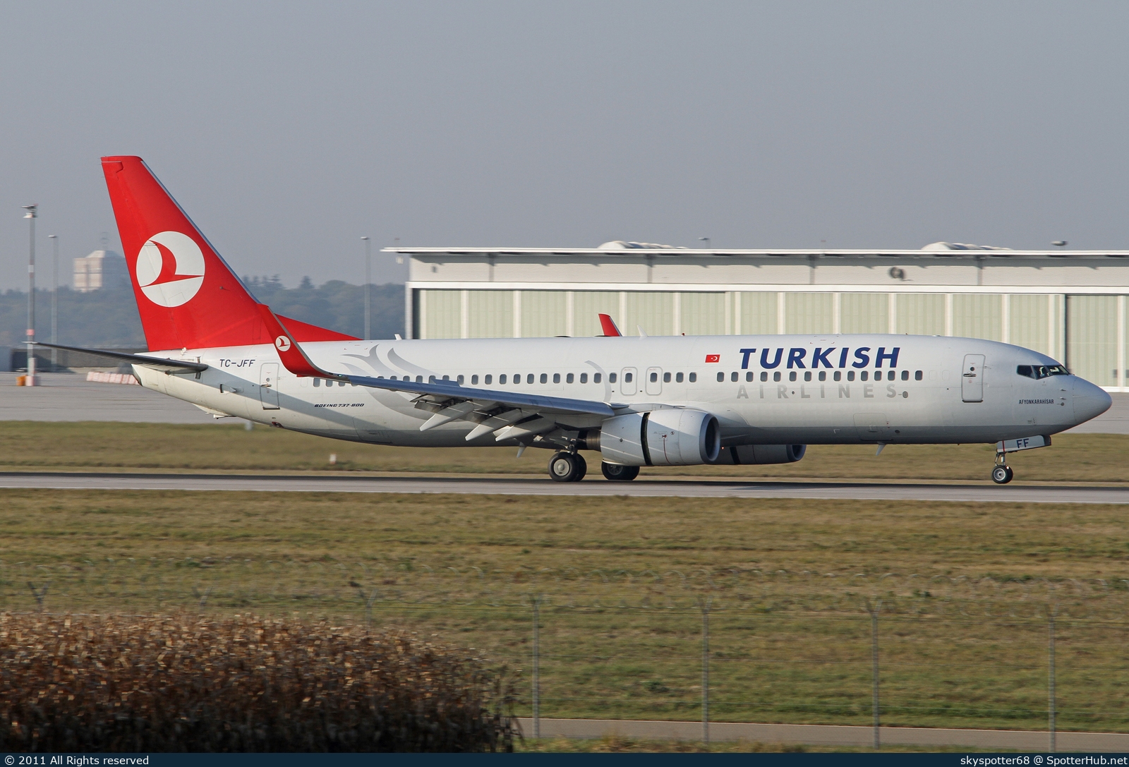 Photo of TC-JFF - Boeing 737-8F2 operated by Turkish Airlines