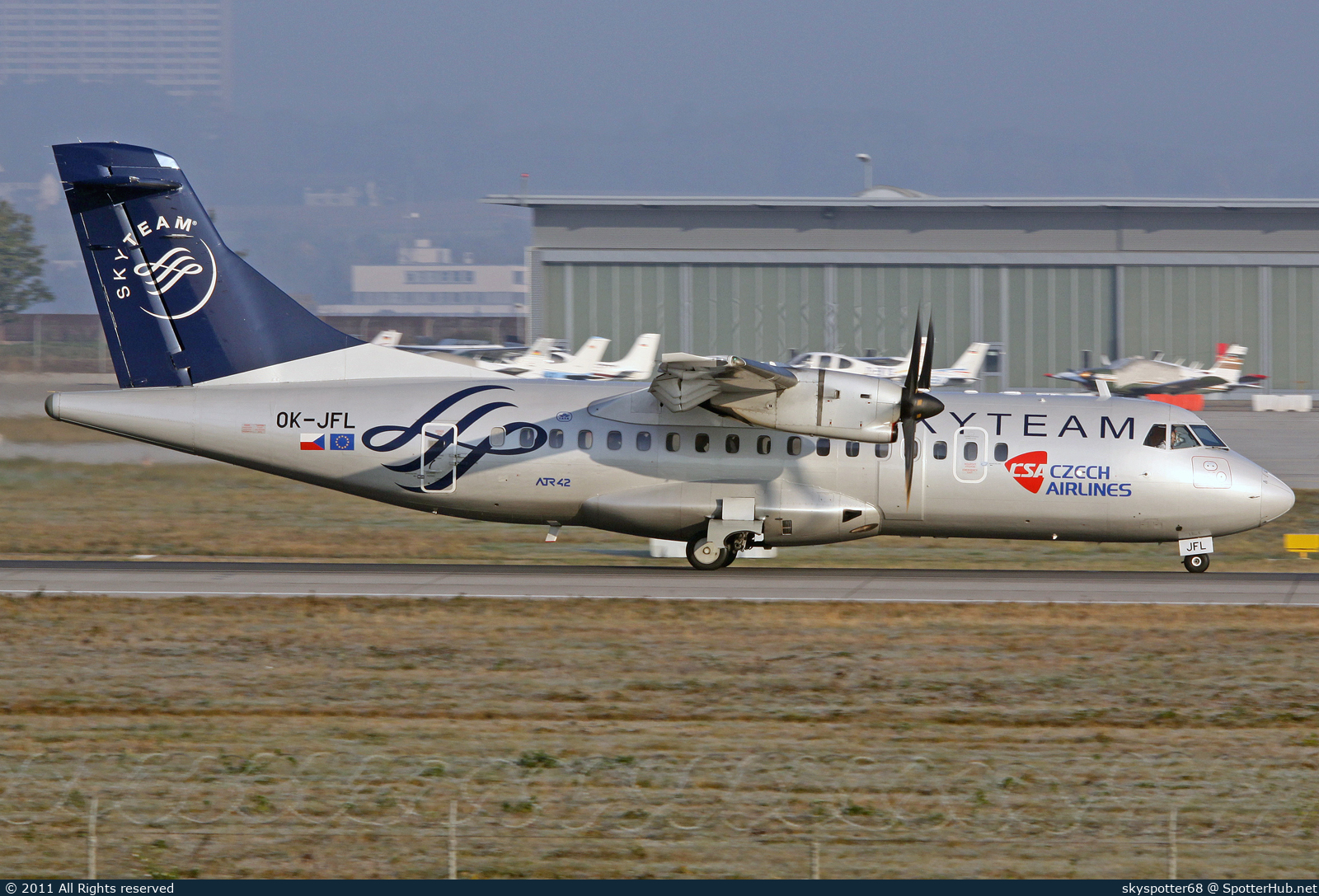 Photo of OK-JFL - ATR 42-500 operated by CSA Czech Airlines