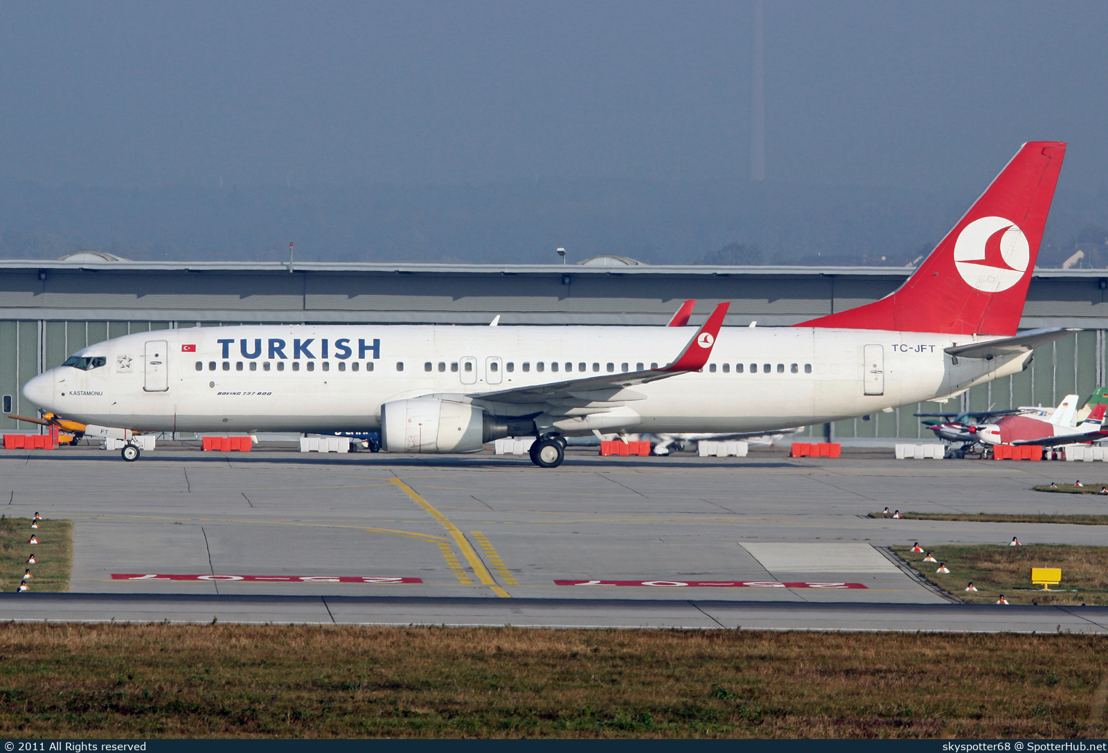 Photo of TC-JFT - Boeing 737-8F2 operated by Turkish Airlines