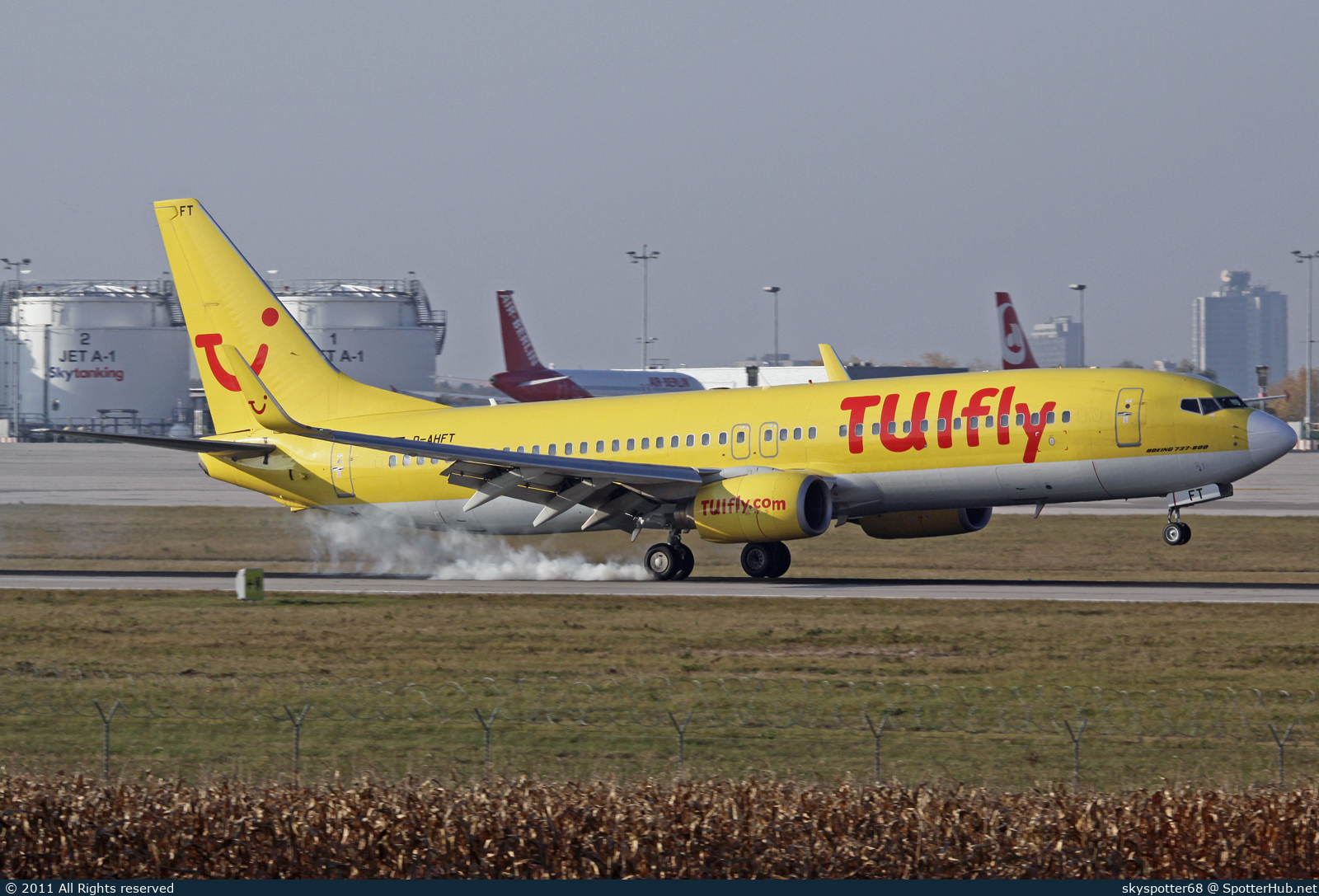 Photo of D-AHFT - Boeing 737-8K5 operated by TUIfly