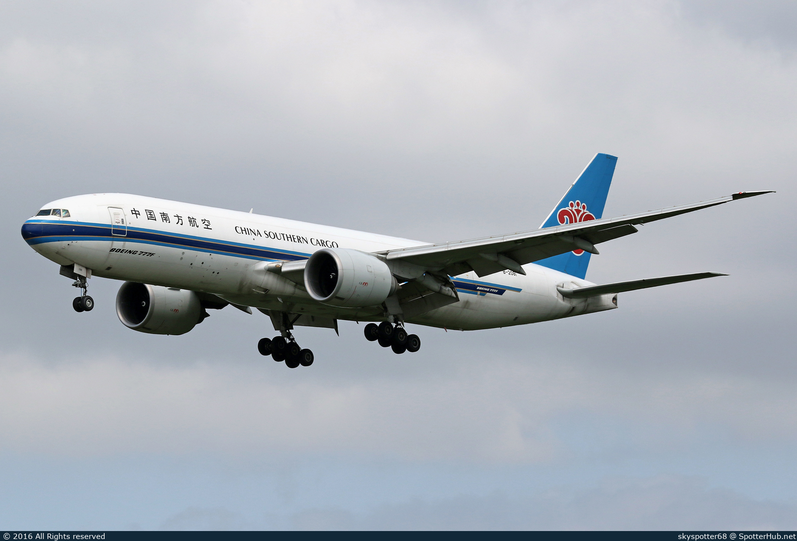 Photo of B-2081 - Boeing 777-F1B operated by China Southern Cargo