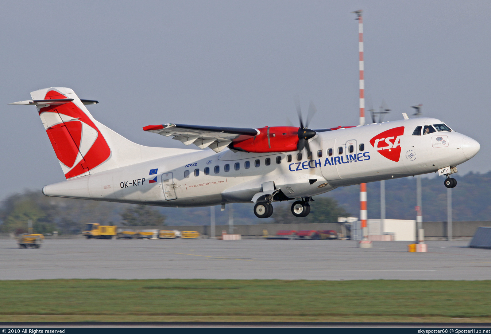 Photo of OK-KFP - ATR 42-500 operated by CSA Czech Airlines