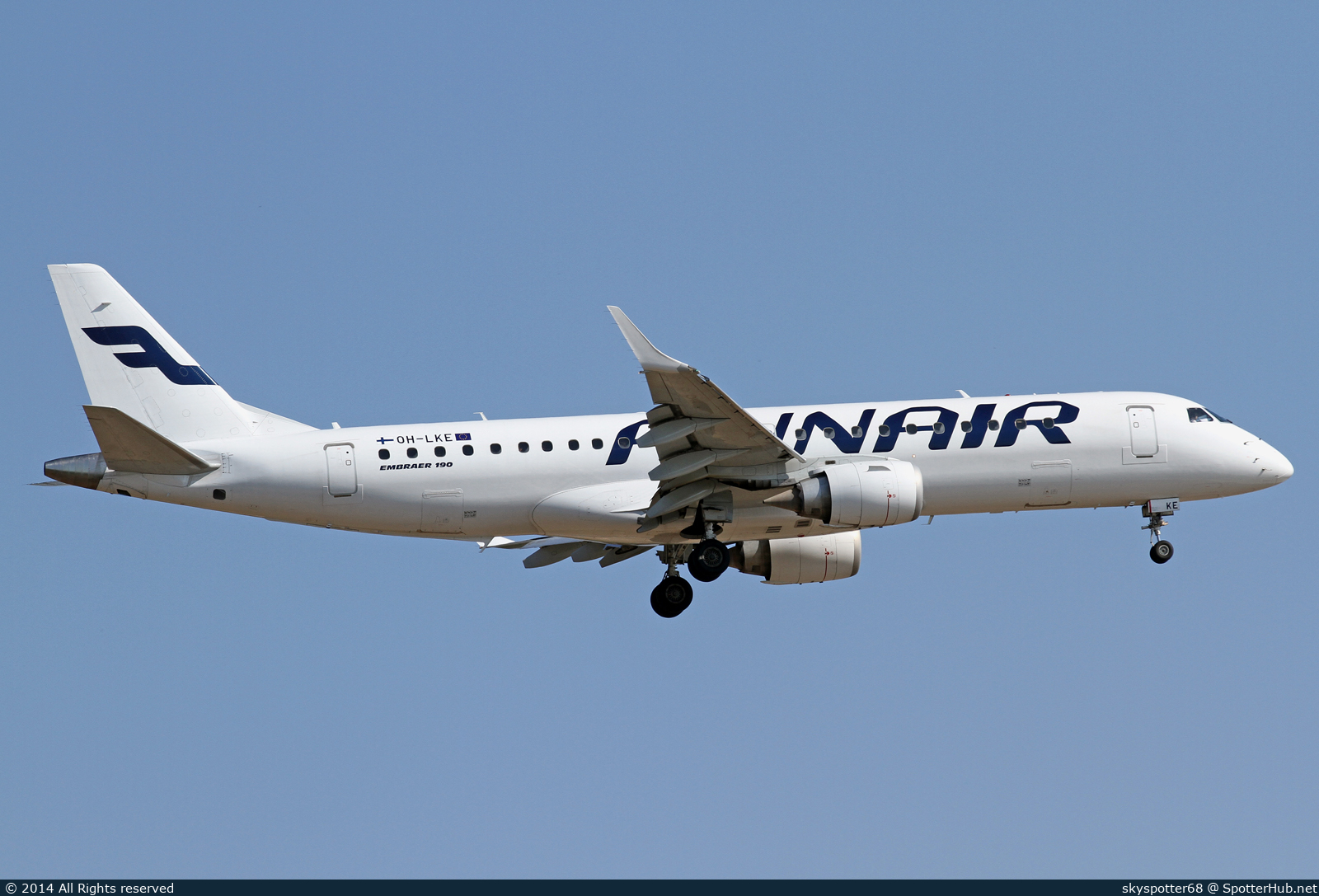 Photo of OH-LKE - Embraer ERJ-190LR operated by Finnair (opb flyBe Nordic)