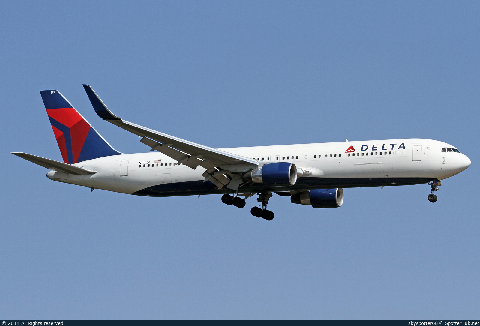 Photo of N179DN - Boeing 767-332(ER) operated by Delta Air Lines