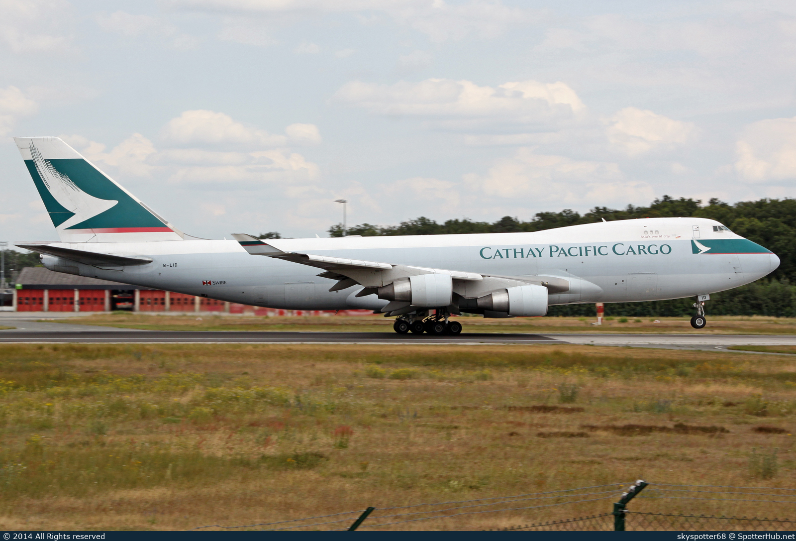 Photo of B-LID - Boeing 747-467F(ER) operated by Cathay Pacific Cargo