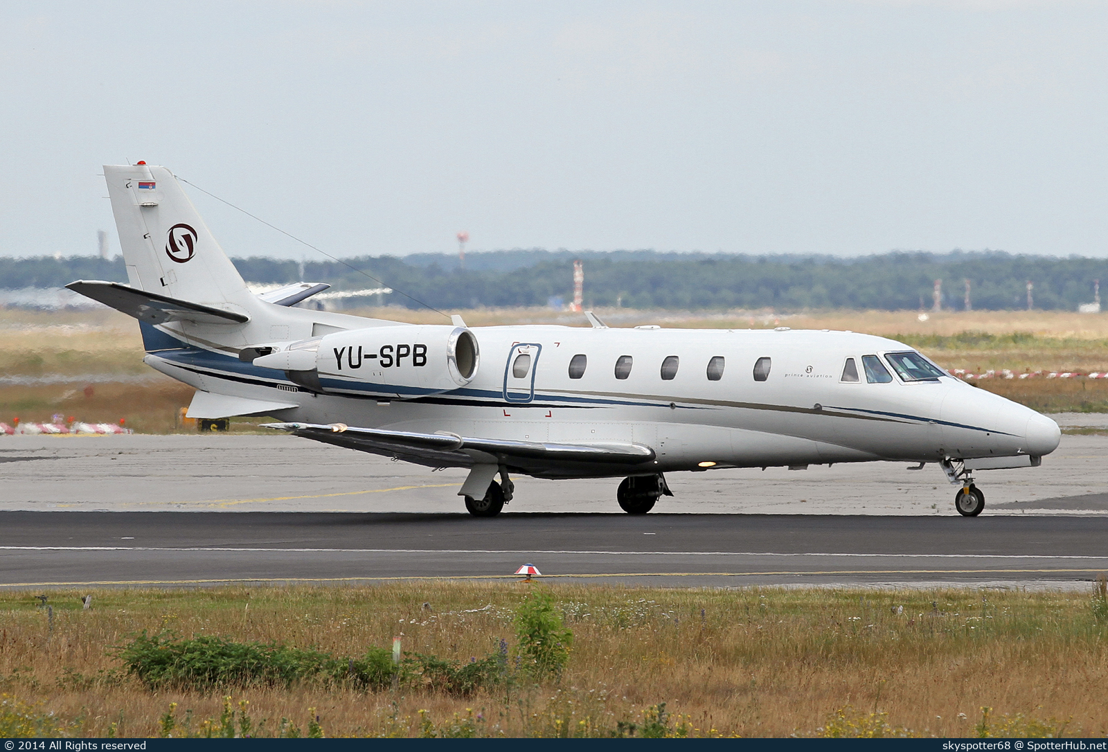 Photo of YU-SPB - Cessna 560XL Citation XLS operated by Prince Aviation