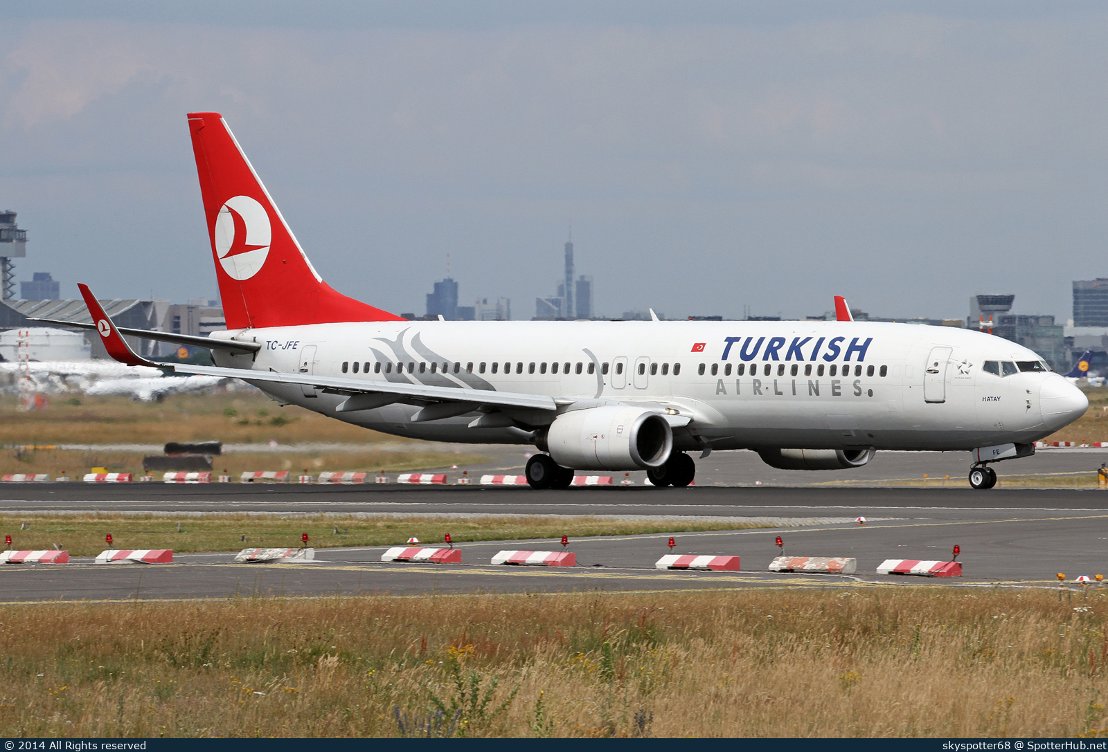 Photo of TC-JFE - Boeing 737-8F2 operated by Turkish Airlines