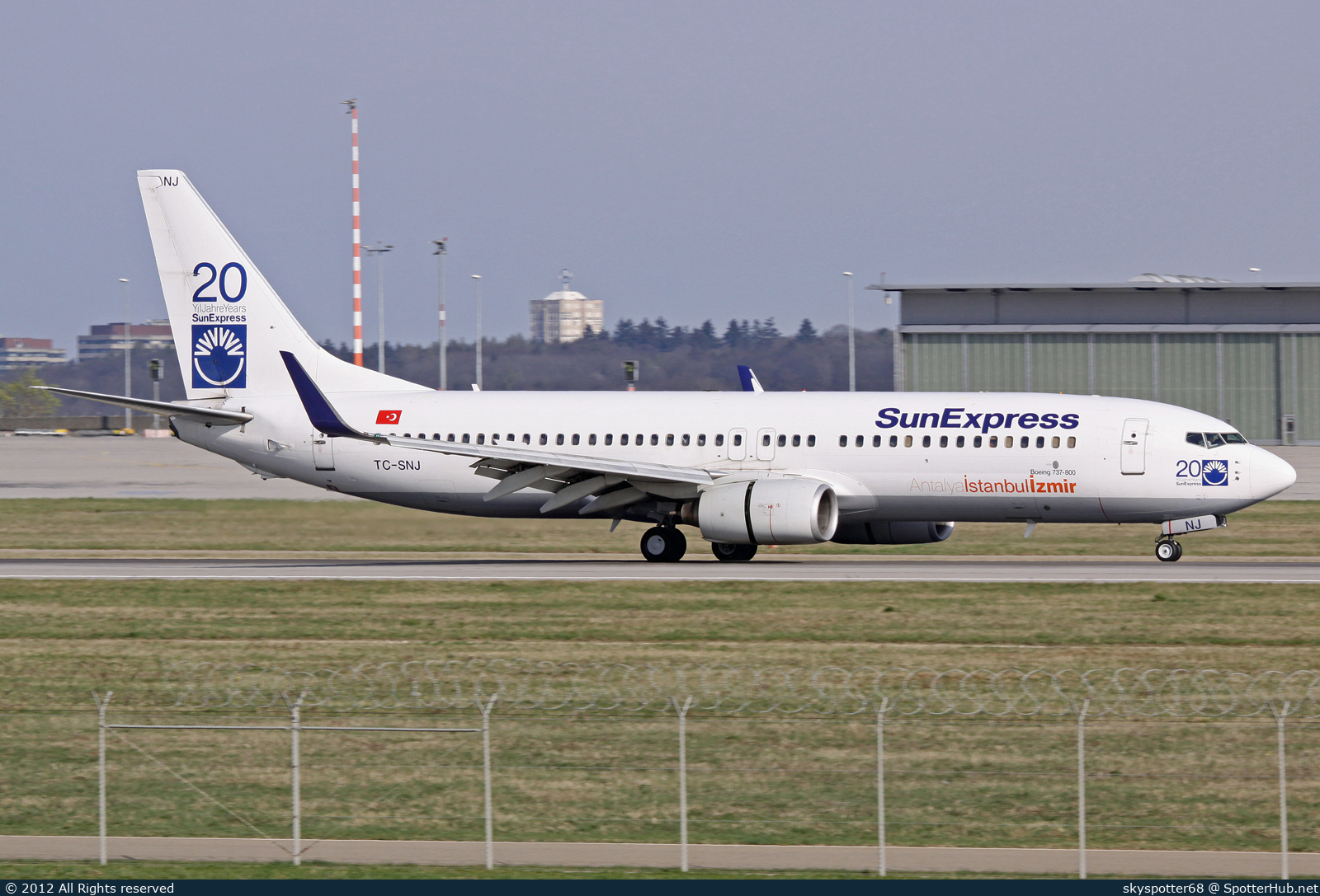 Photo of TC-SNJ - Boeing 737-86J operated by SunExpress