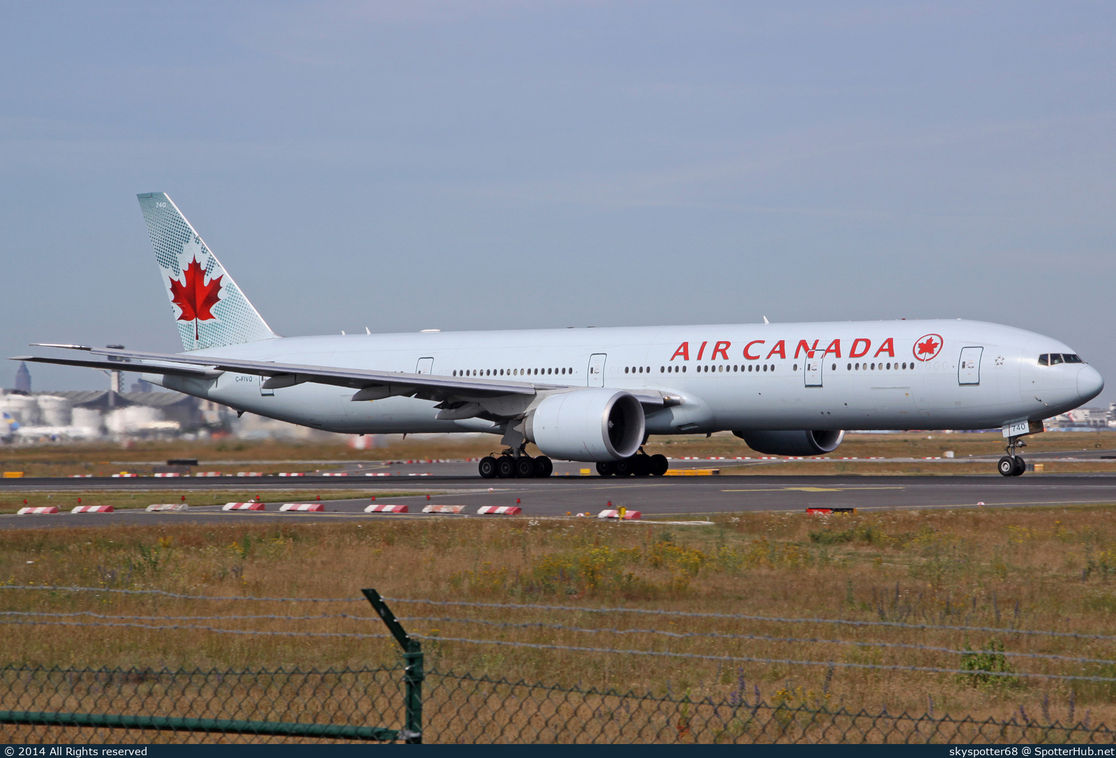 Photo of C-FIVQ - Boeing 777-333(ER) operated by Air Canada