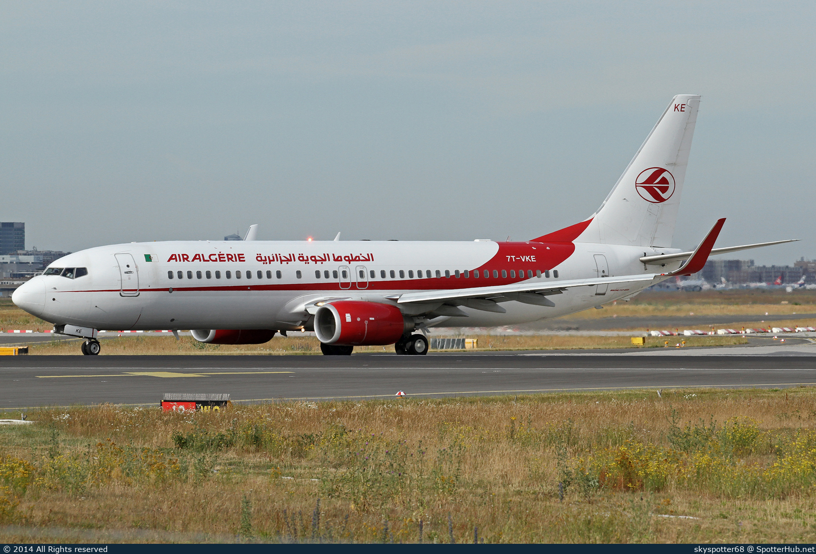 Photo of 7T-VKE - Boeing 737-8D6 operated by Air Algérie