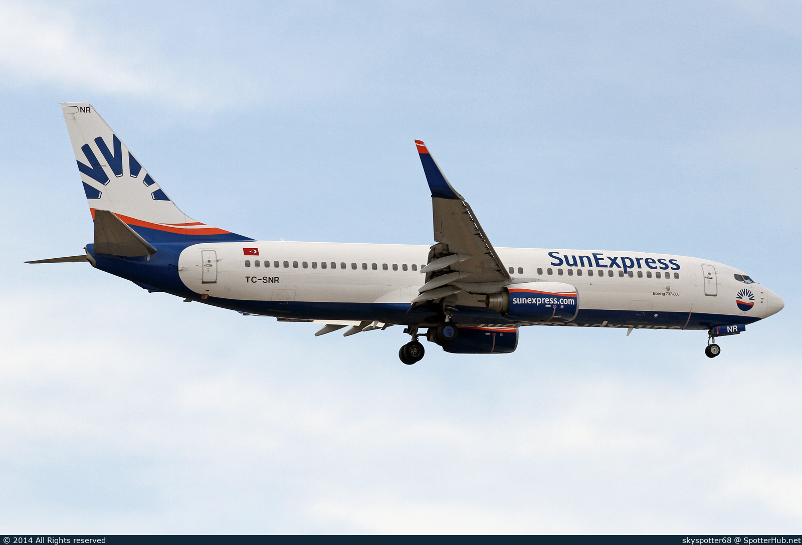 Photo of TC-SNR - Boeing 737-8HC operated by SunExpress