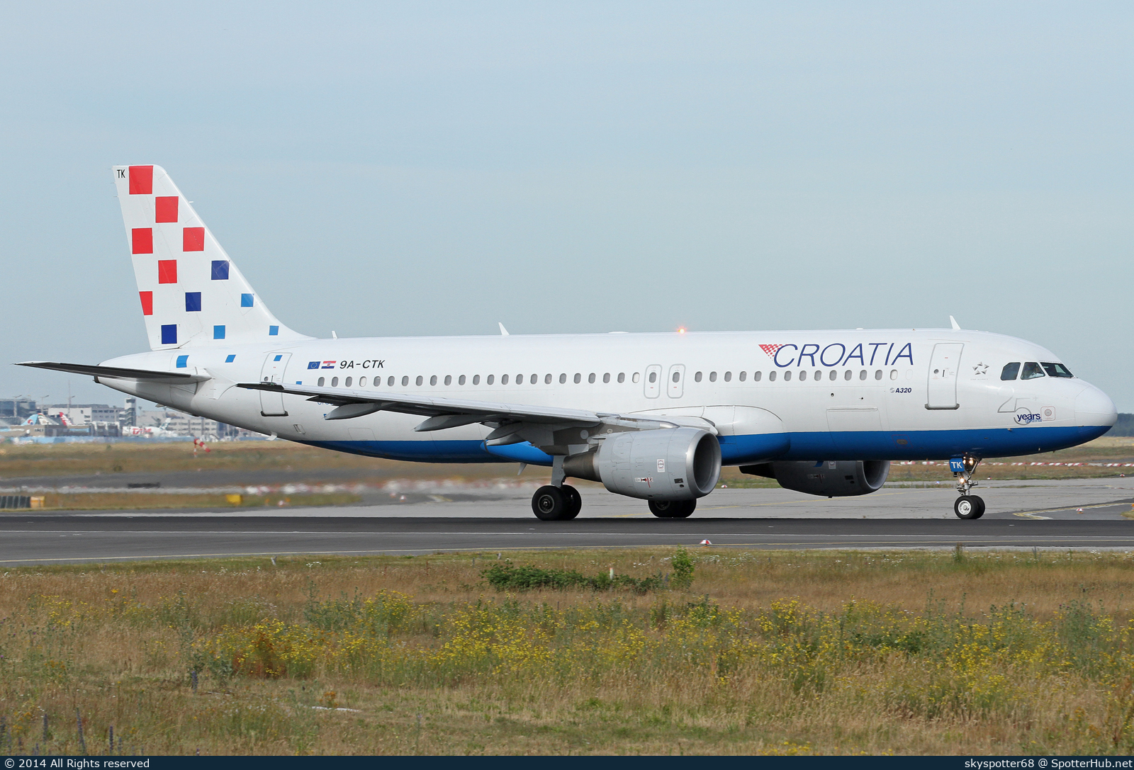 Photo of 9A-CTK - Airbus A320-214 operated by Croatia Airlines