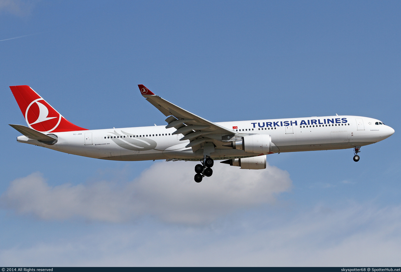 Photo of TC-JOA - Airbus A330-303 operated by Turkish Airlines