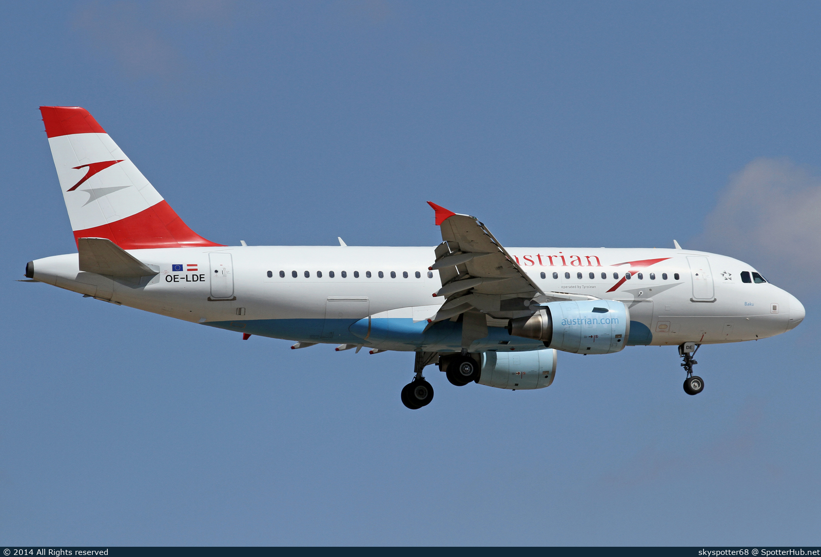 Photo of OE-LDE - Airbus A319-112 operated by Austrian Airlines